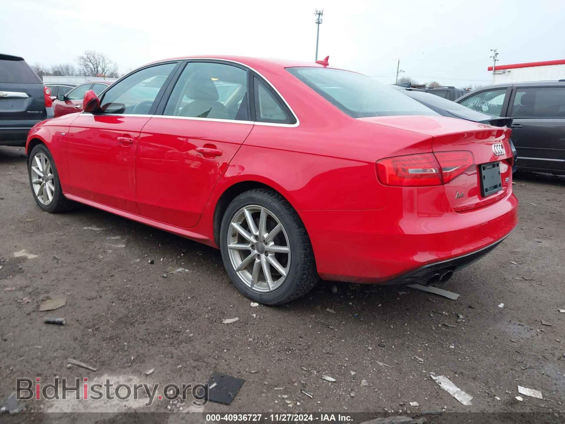 2014 AUDI A4 - VIN: WAUFFAFL8EN001551 - Фото 3