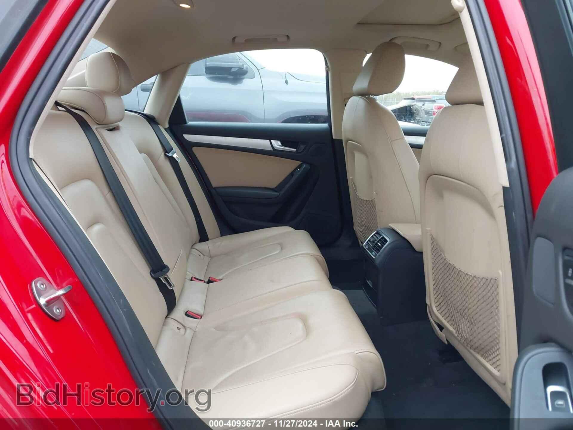 2014 AUDI A4 - VIN: WAUFFAFL8EN001551 - Фото 8