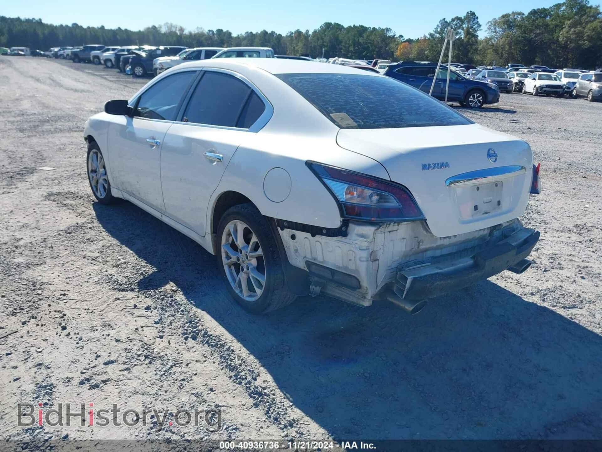 2012 NISSAN MAXIMA - VIN: 1N4AA5AP9CC804218 - Фото 3