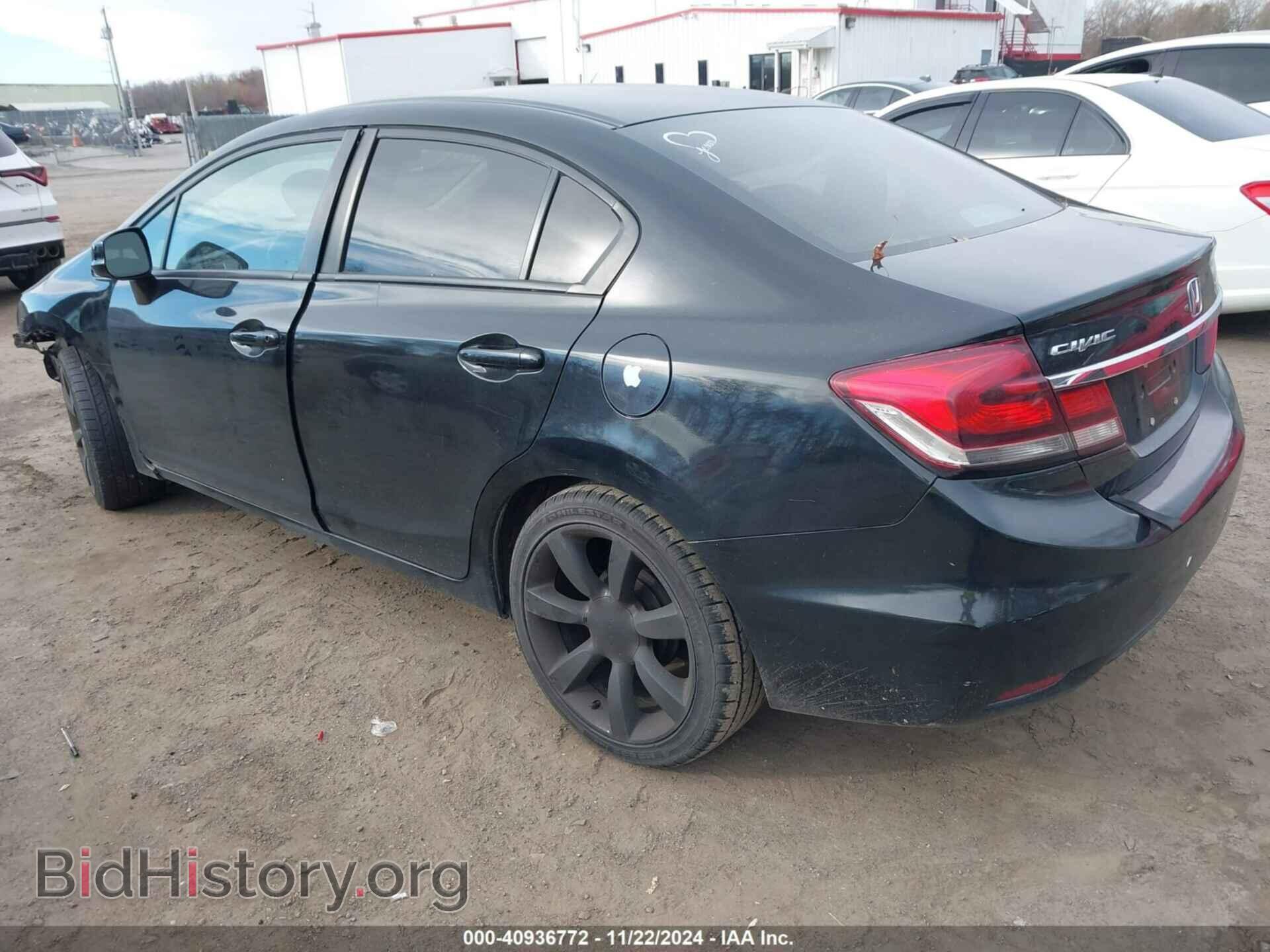 2014 HONDA CIVIC - VIN: 19XFB2F50EE009749 - Фото 3