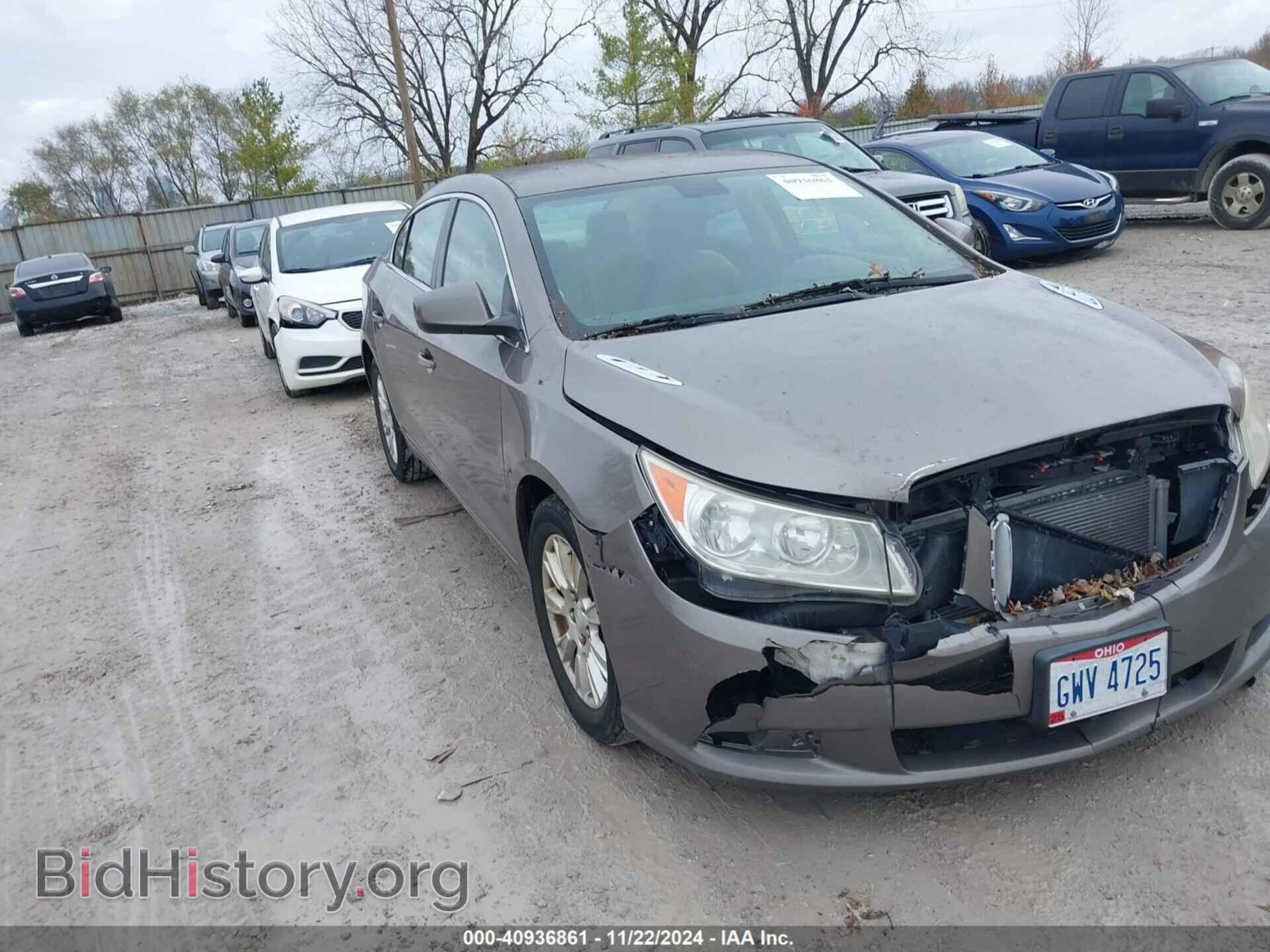 Фотография 1G4GB5E35CF295974 - BUICK LACROSSE 2012