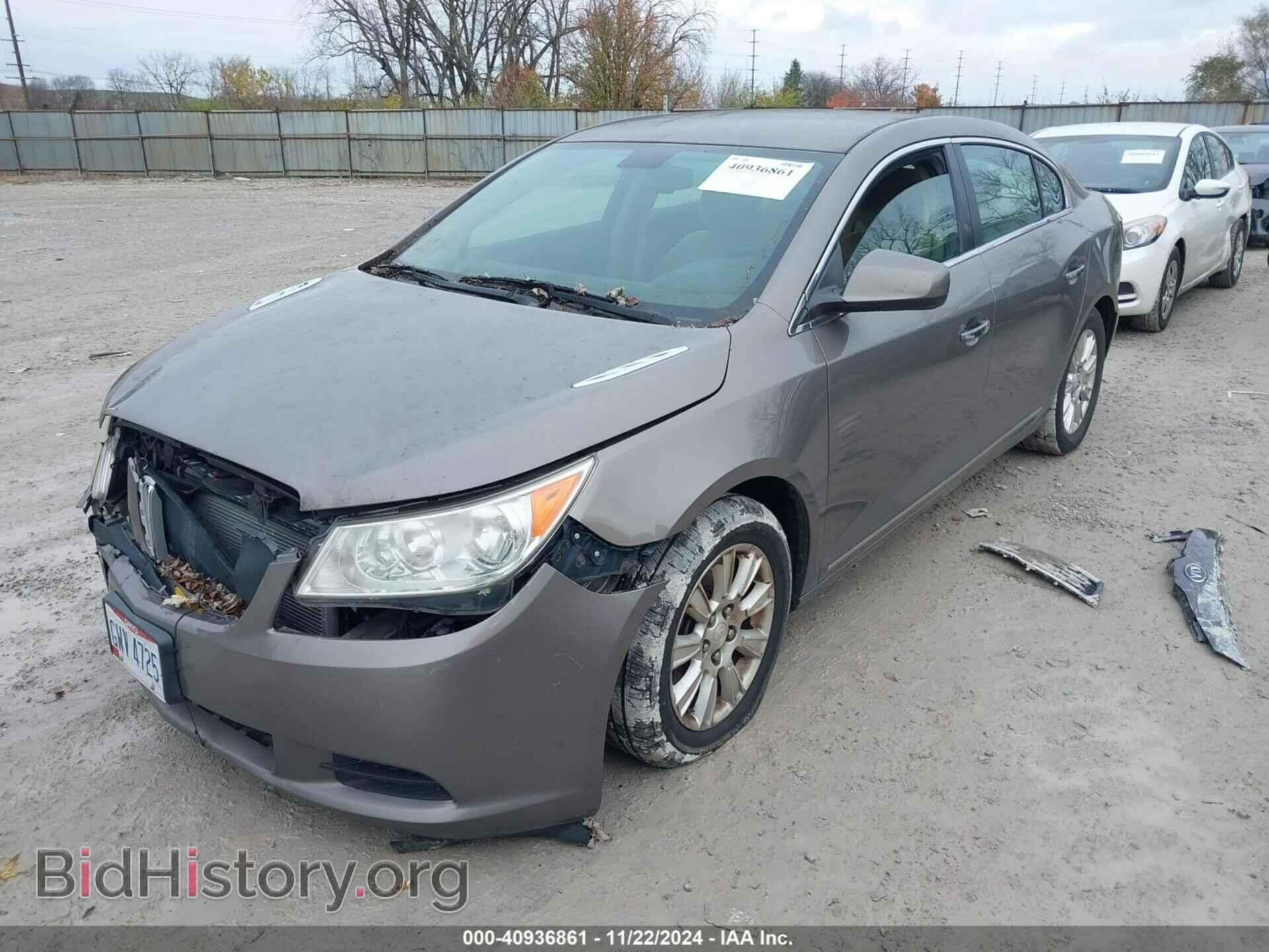 2012 BUICK LACROSSE - VIN: 1G4GB5E35CF295974 - Фото 2