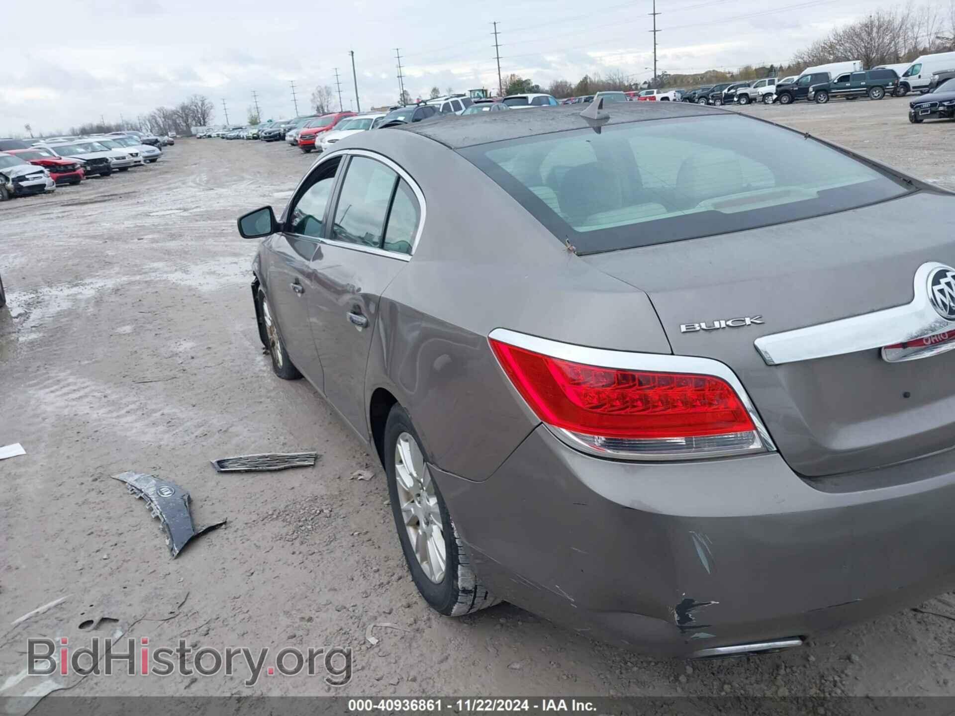 2012 BUICK LACROSSE - VIN: 1G4GB5E35CF295974 - Фото 3