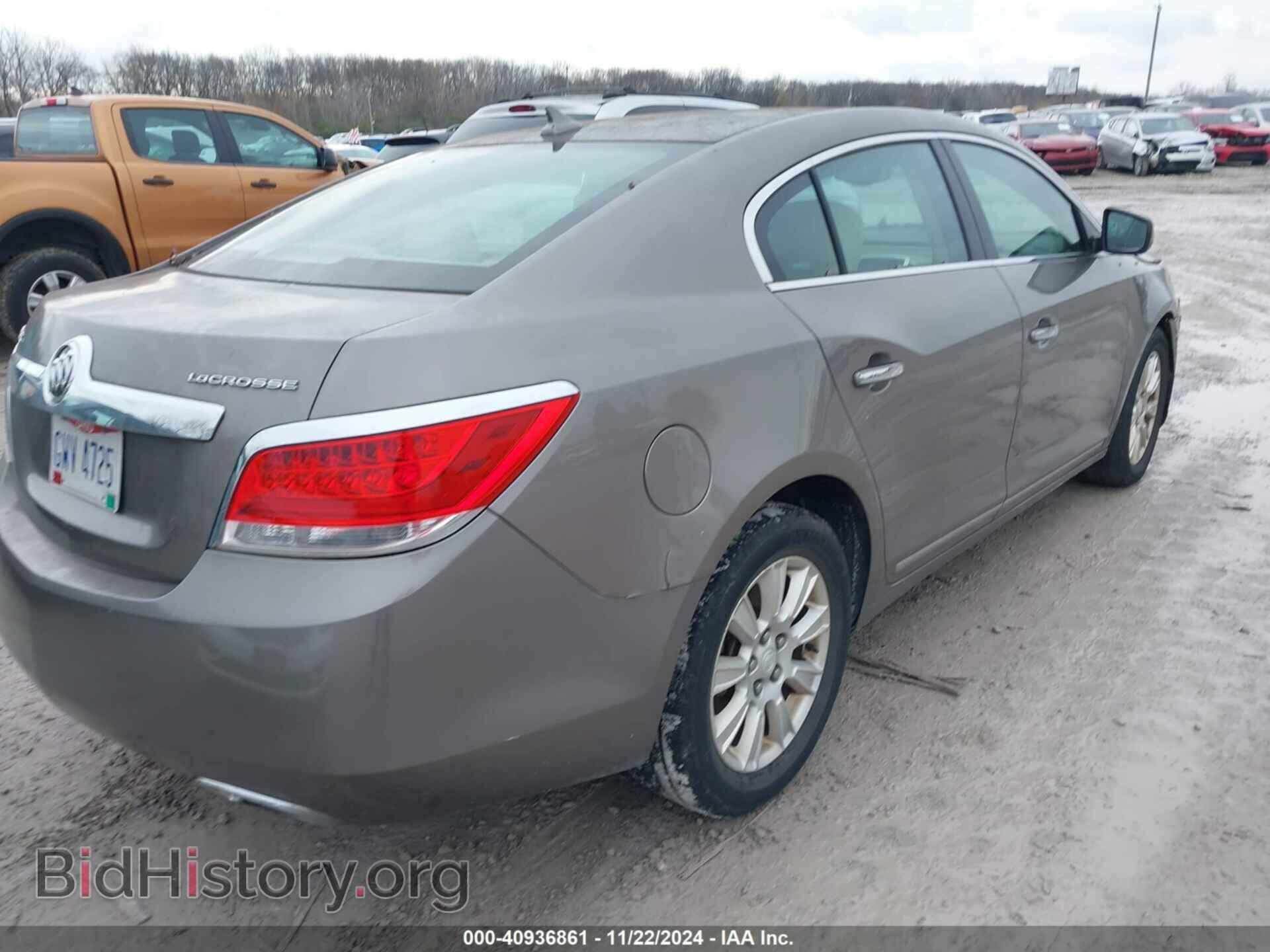 2012 BUICK LACROSSE - VIN: 1G4GB5E35CF295974 - Фото 4
