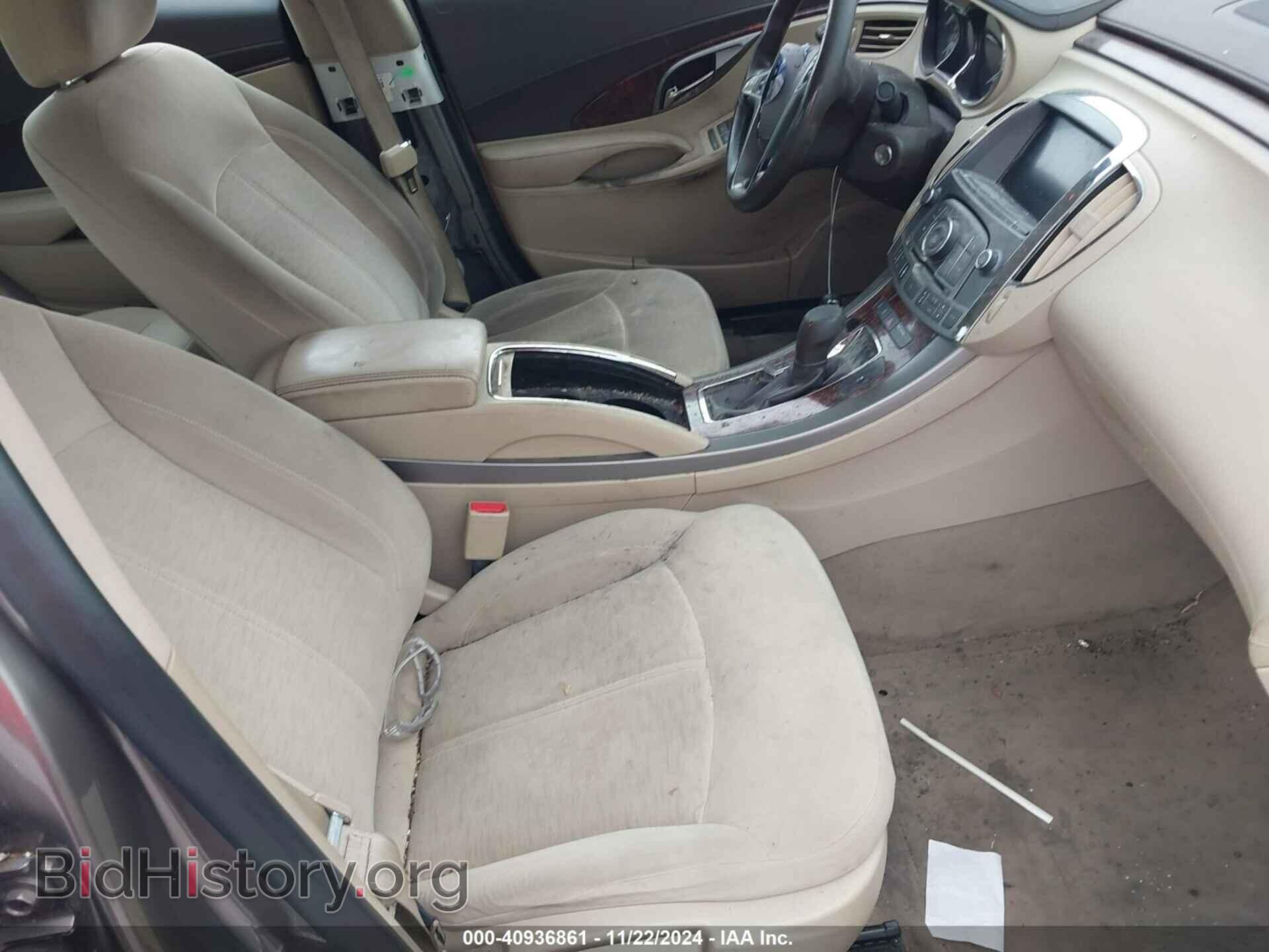 2012 BUICK LACROSSE - VIN: 1G4GB5E35CF295974 - Фото 5