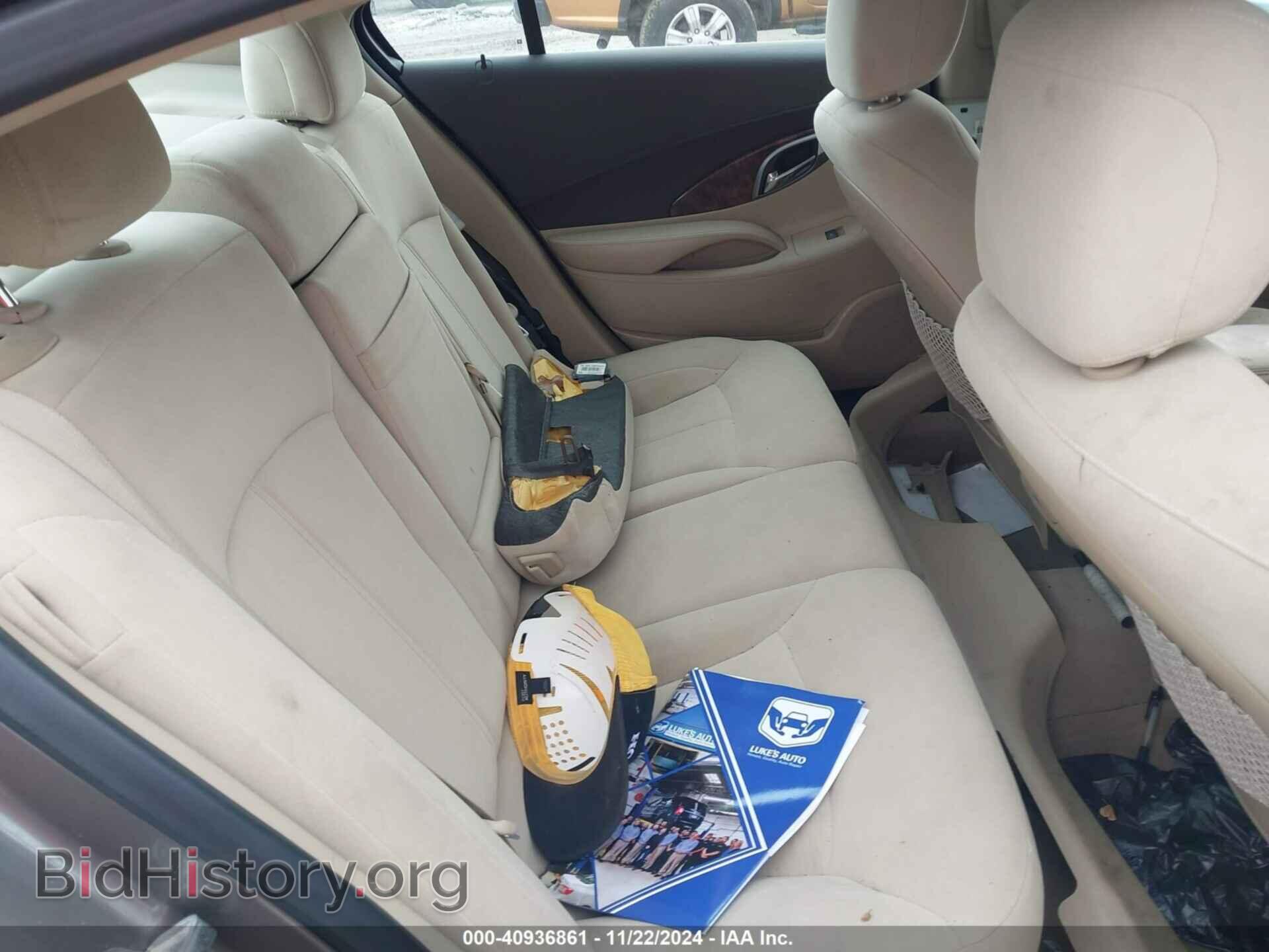 2012 BUICK LACROSSE - VIN: 1G4GB5E35CF295974 - Фото 8