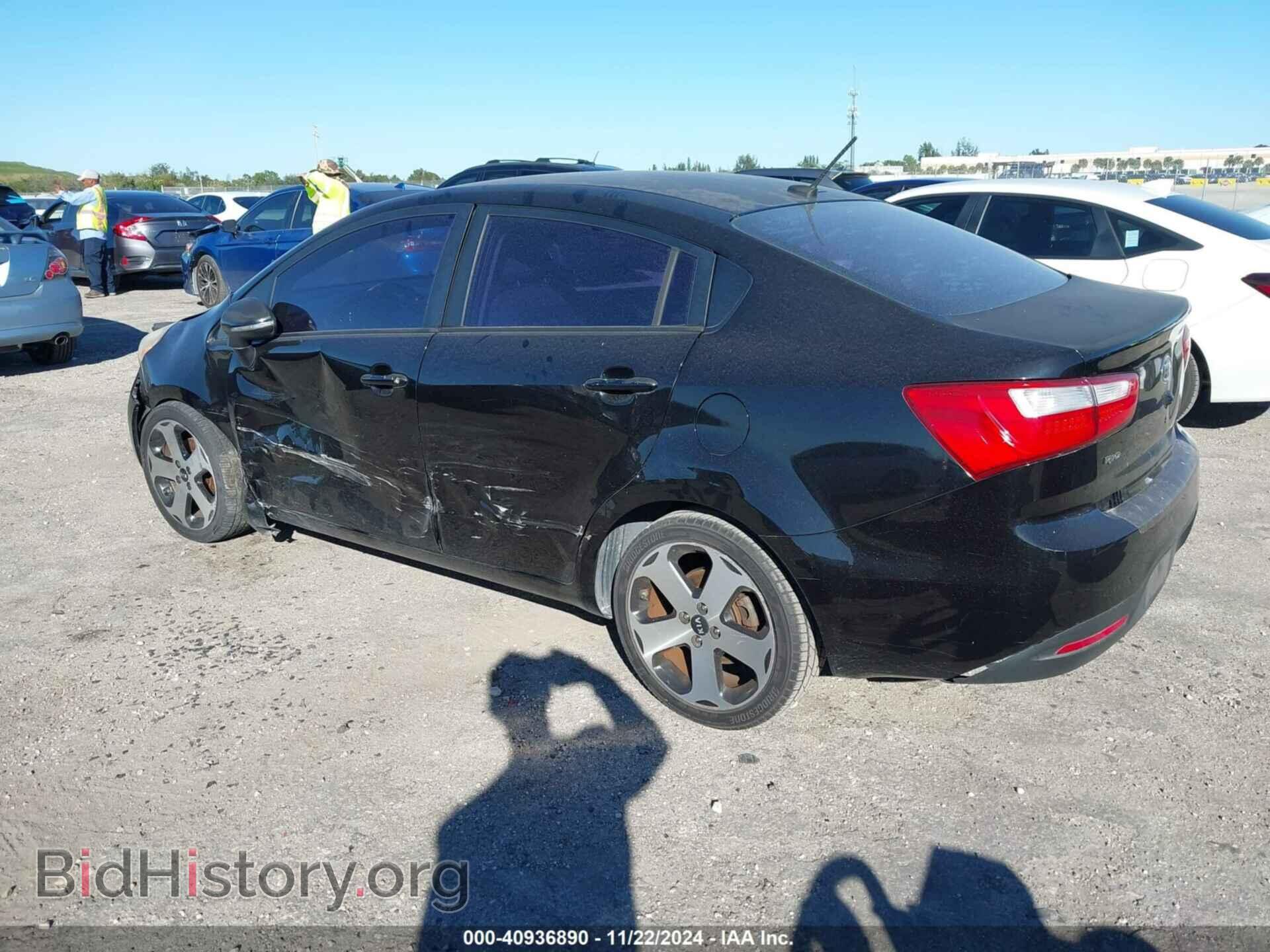 2012 KIA RIO - VIN: KNADN4A35C6046604 - Фото 3
