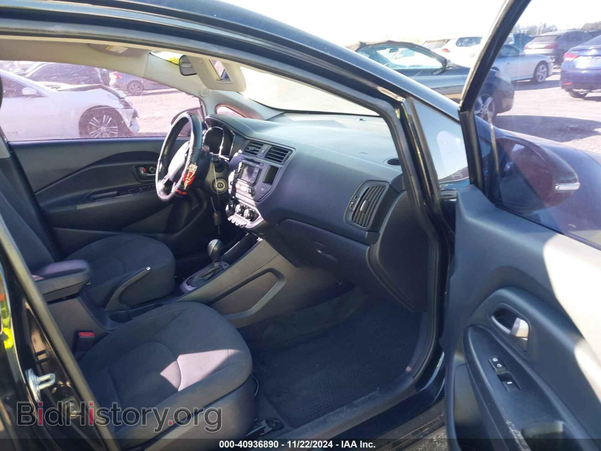 2012 KIA RIO - VIN: KNADN4A35C6046604 - Фото 5
