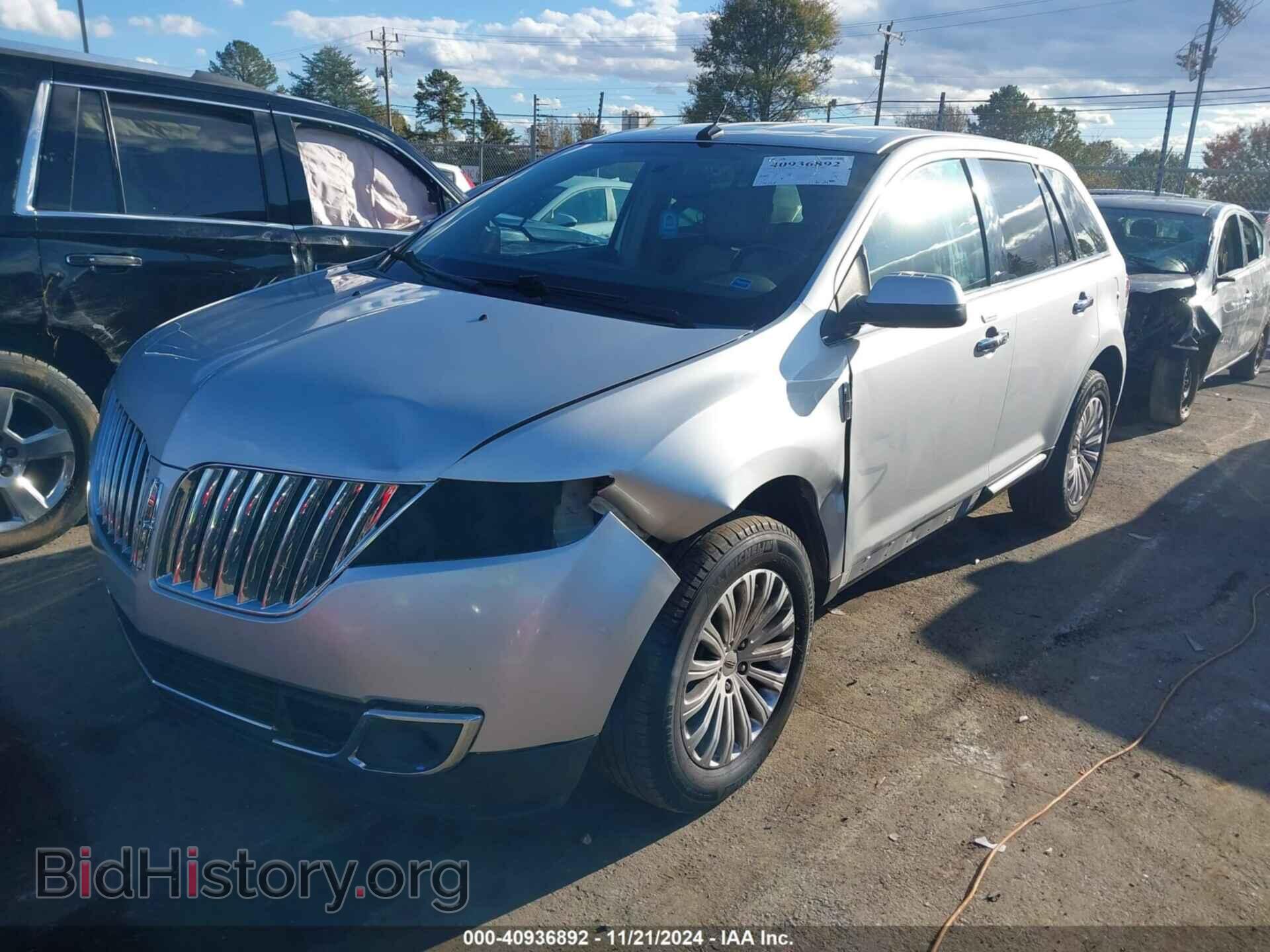 2013 LINCOLN MKX - VIN: 2LMDJ6JK8DBL02576 - Фото 2
