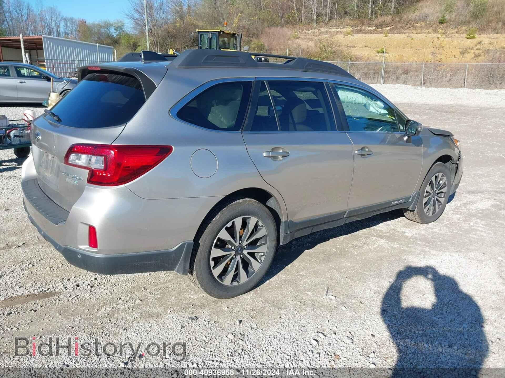 2017 SUBARU OUTBACK - VIN: 4S4BSANC4H3315532 - Фото 4