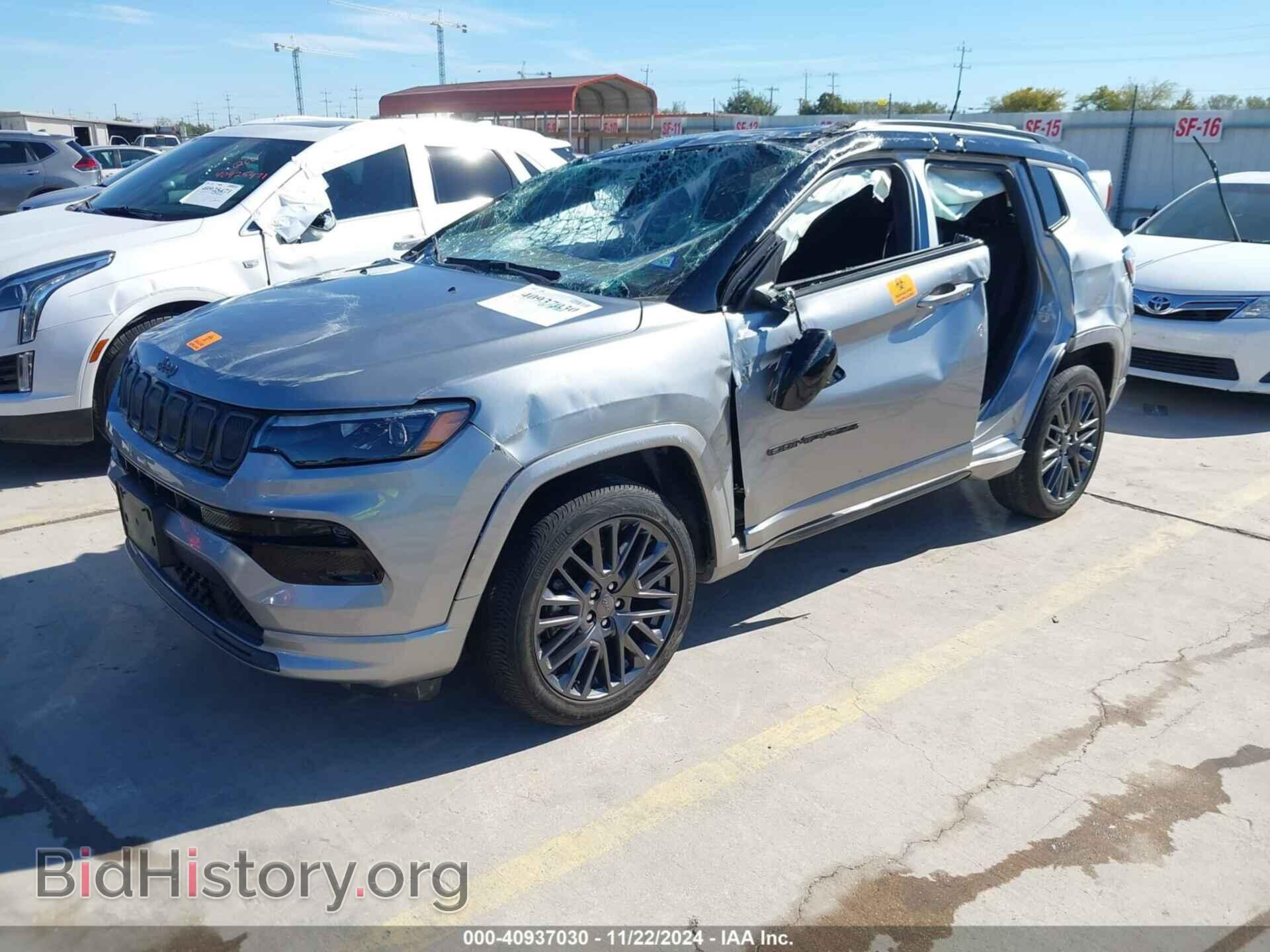 2022 JEEP COMPASS - VIN: 3C4NJDCB1NT109701 - Фото 2