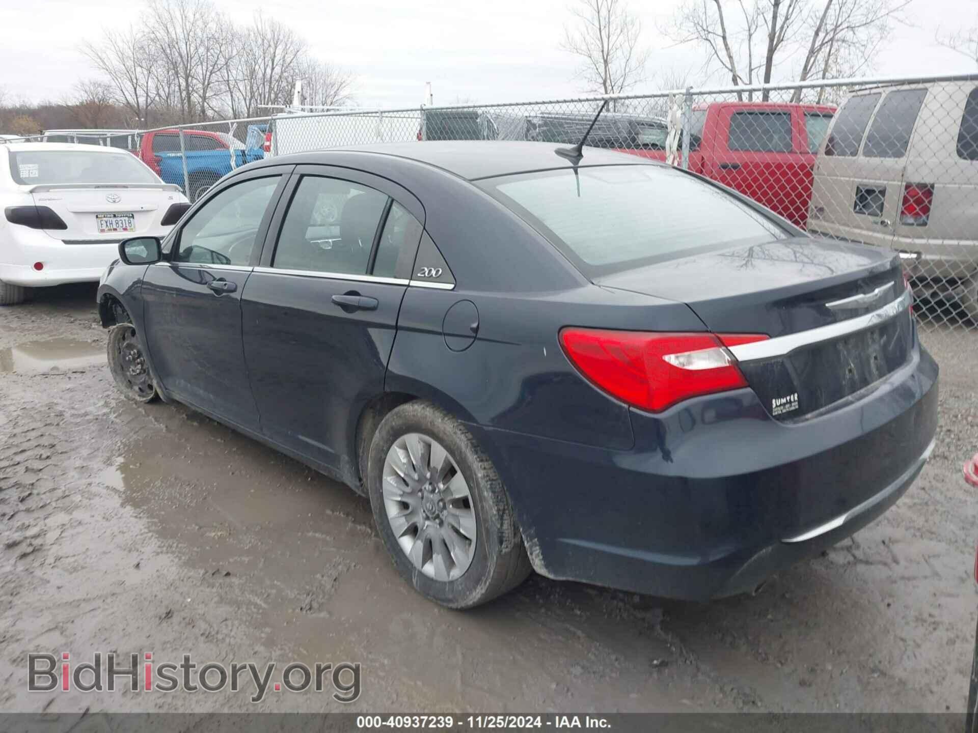 2013 CHRYSLER 200 - VIN: 1C3CCBAG2DN729075 - Фото 3