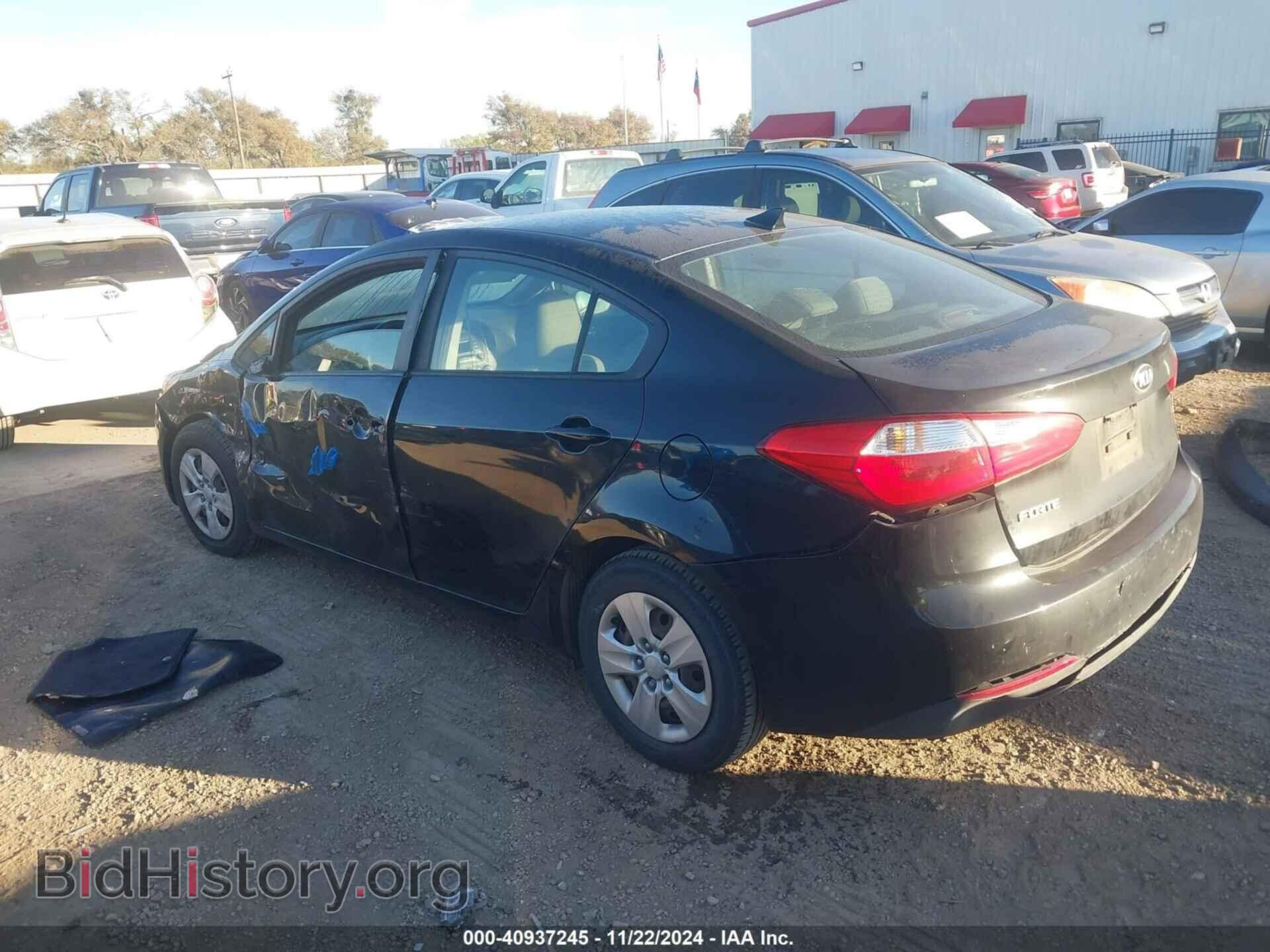 2016 KIA FORTE - VIN: KNAFK4A67G5538655 - Фото 3