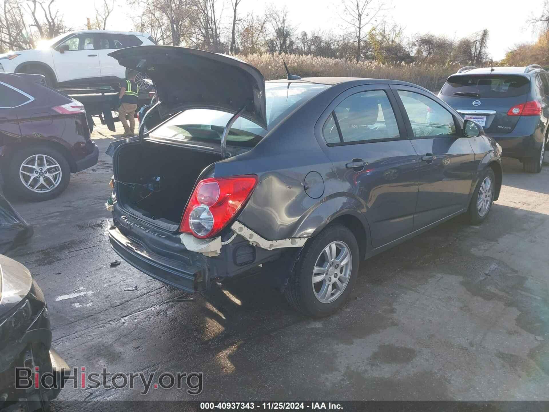 2012 CHEVROLET SONIC - VIN: 1G1JA5SH3C4170232 - Фото 4