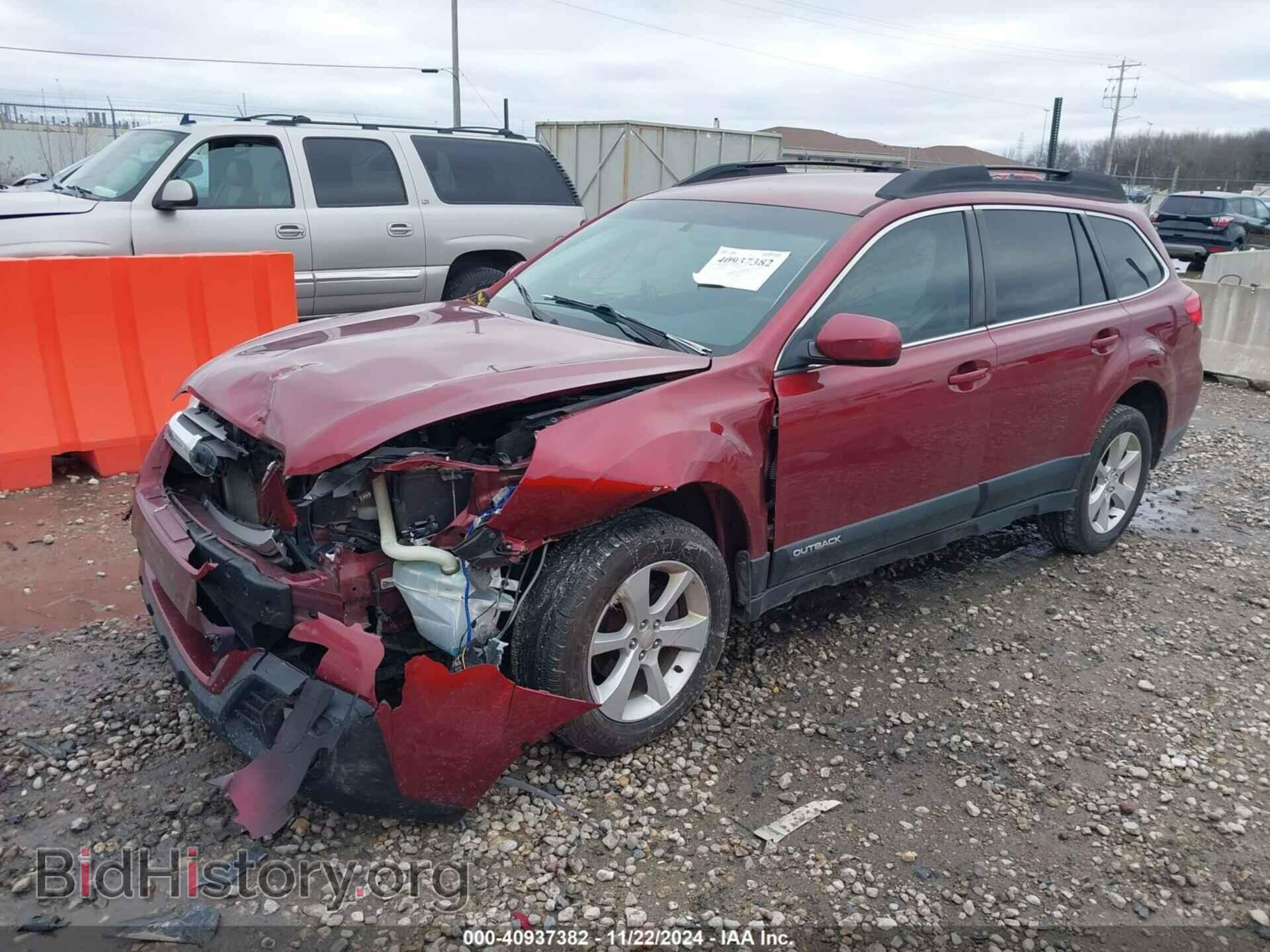 2014 SUBARU OUTBACK - VIN: 4S4BRBCC5E3289460 - Фото 2