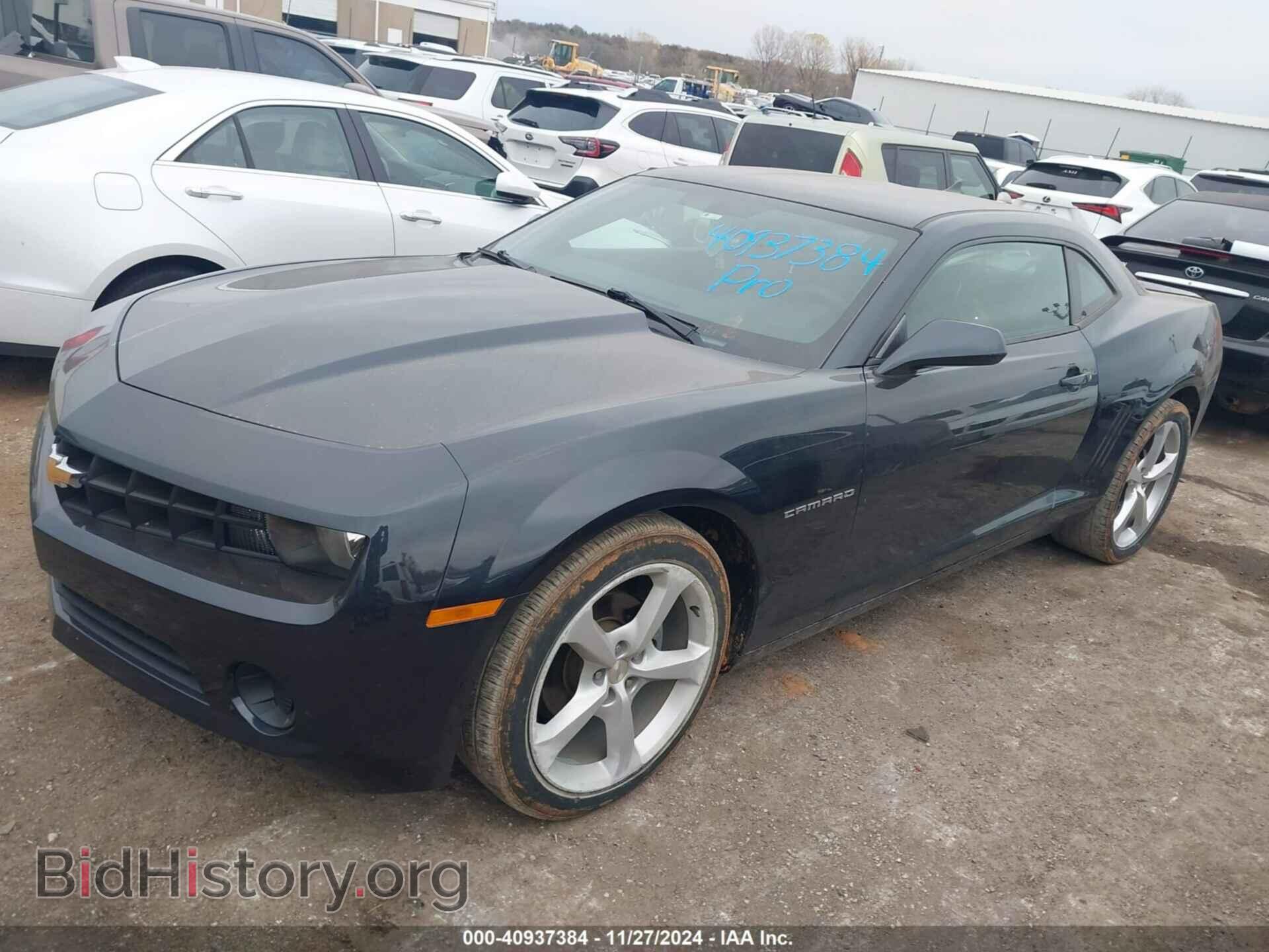 2013 CHEVROLET CAMARO - VIN: 2G1FA1E33D9202612 - Фото 2