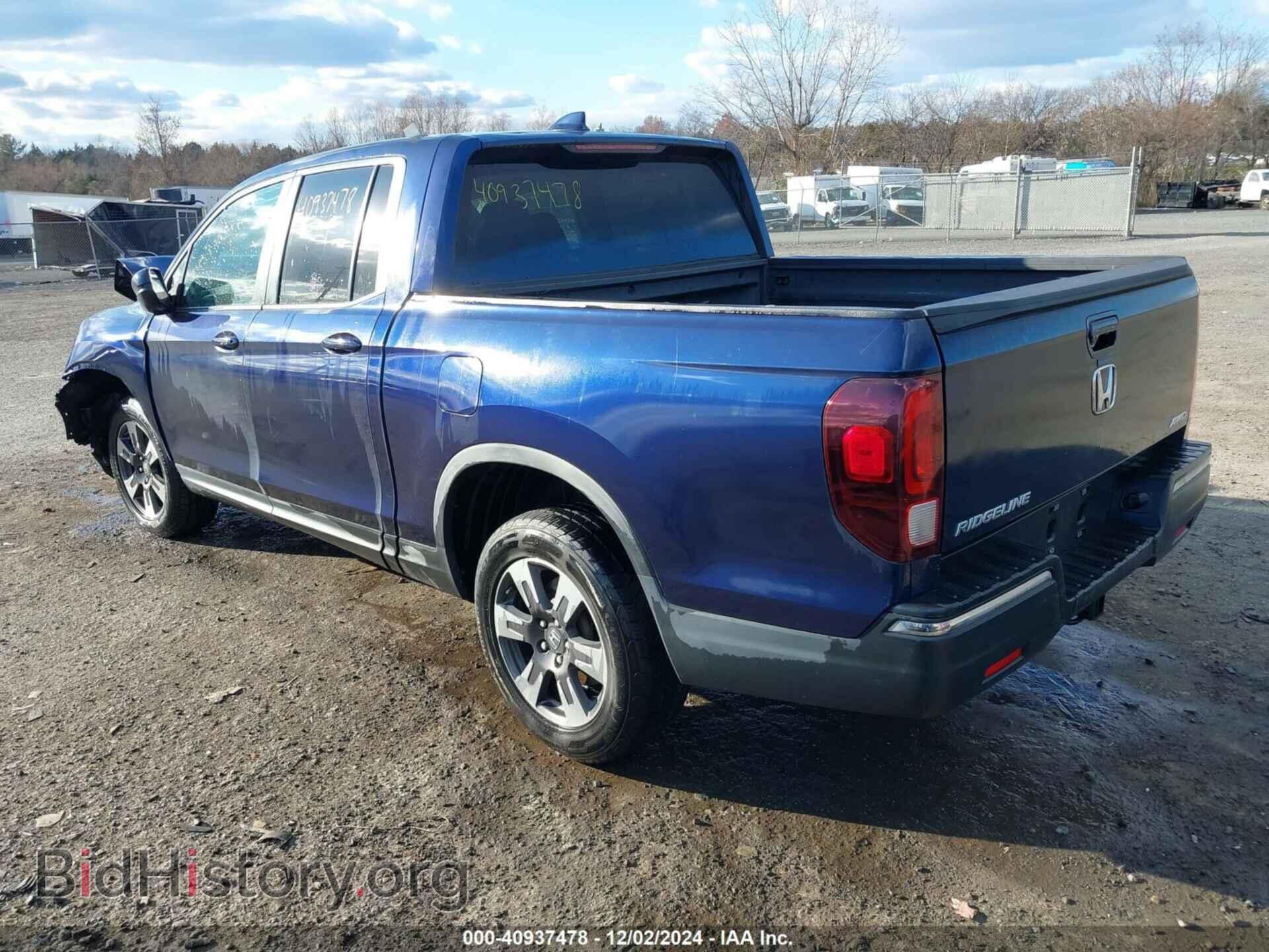 2018 HONDA RIDGELINE - VIN: 5FPYK3F68JB006729 - Фото 3