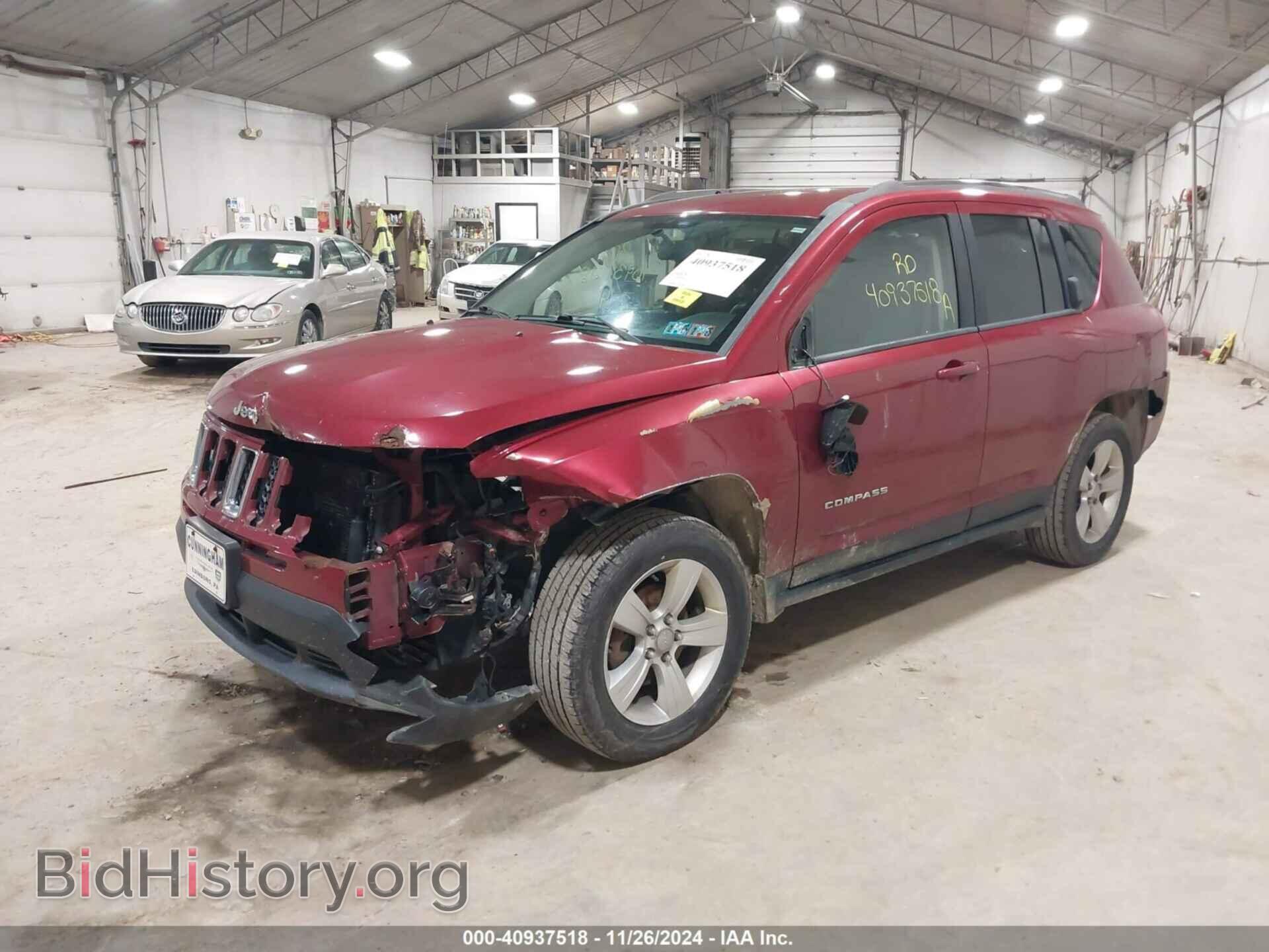 2014 JEEP COMPASS - VIN: 1C4NJDBB9ED865364 - Фото 2