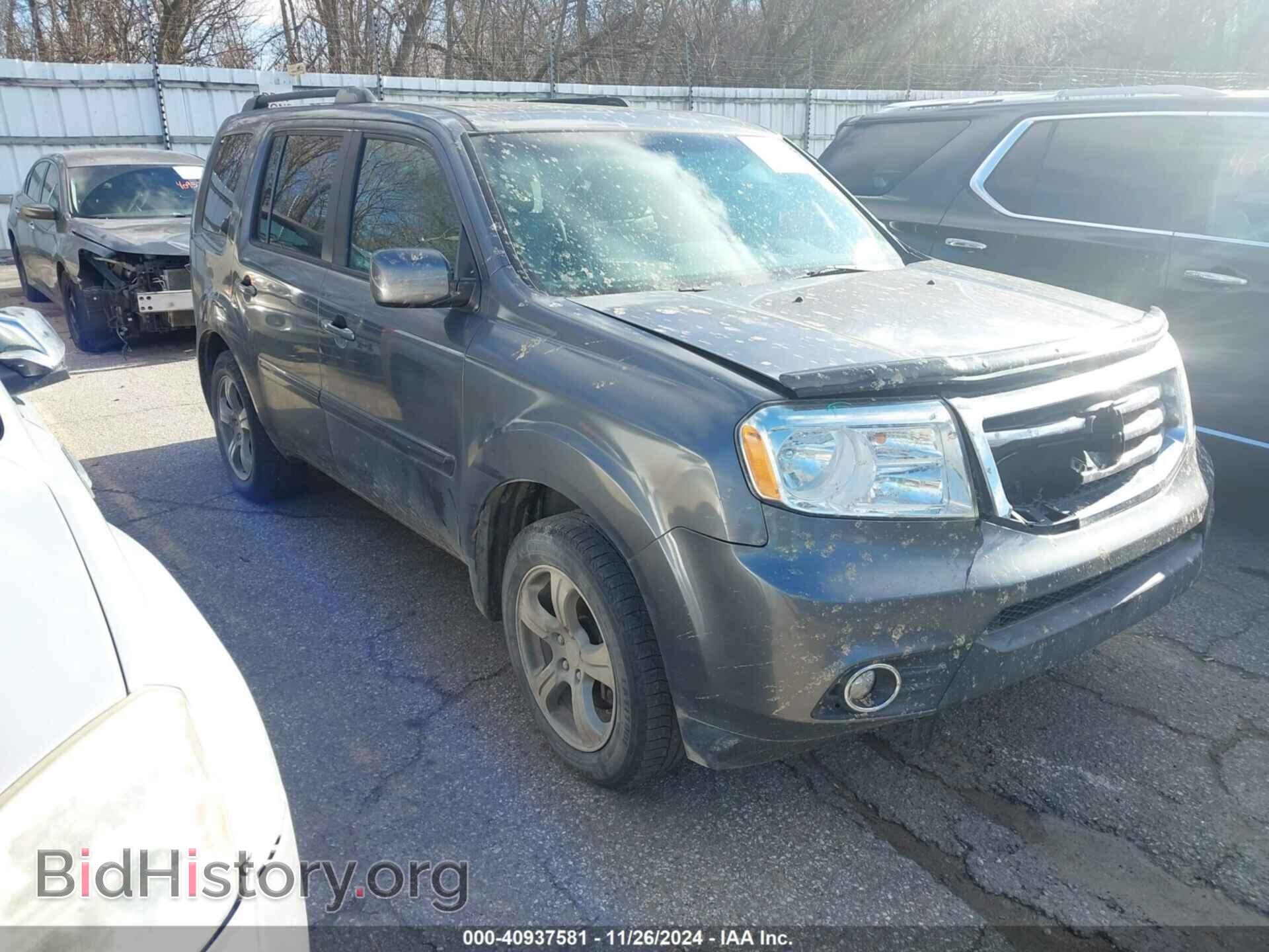 Фотография 5FNYF4H57CB503152 - HONDA PILOT 2012
