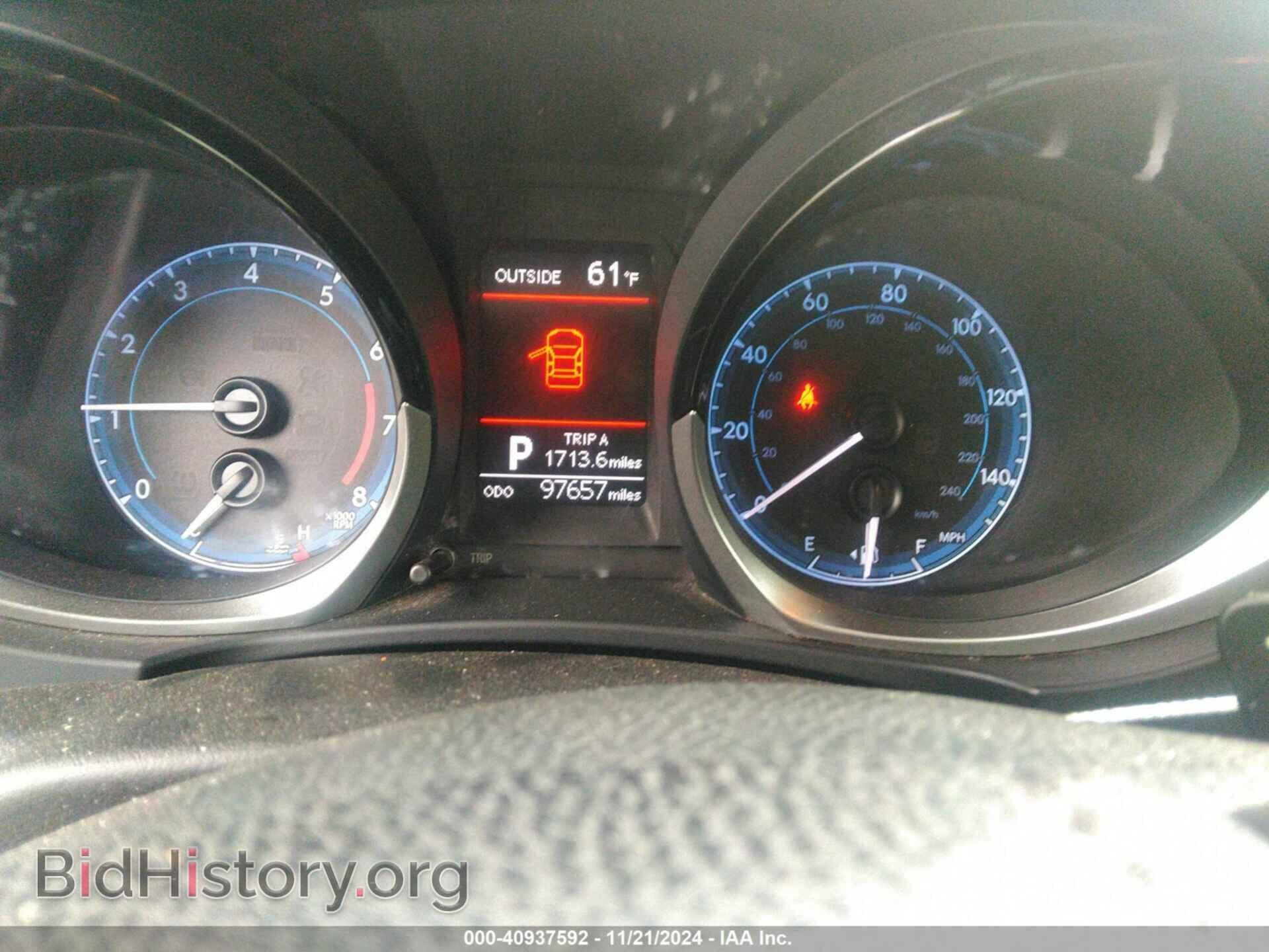 2014 TOYOTA COROLLA - VIN: 5YFBURHE6EP089832 - Фото 7