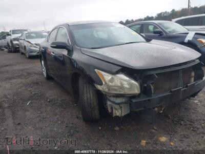 2012 Nissan MAXIMA 3.5 SV, черный — VIN 1N4AA5AP6CC866658, IAAI