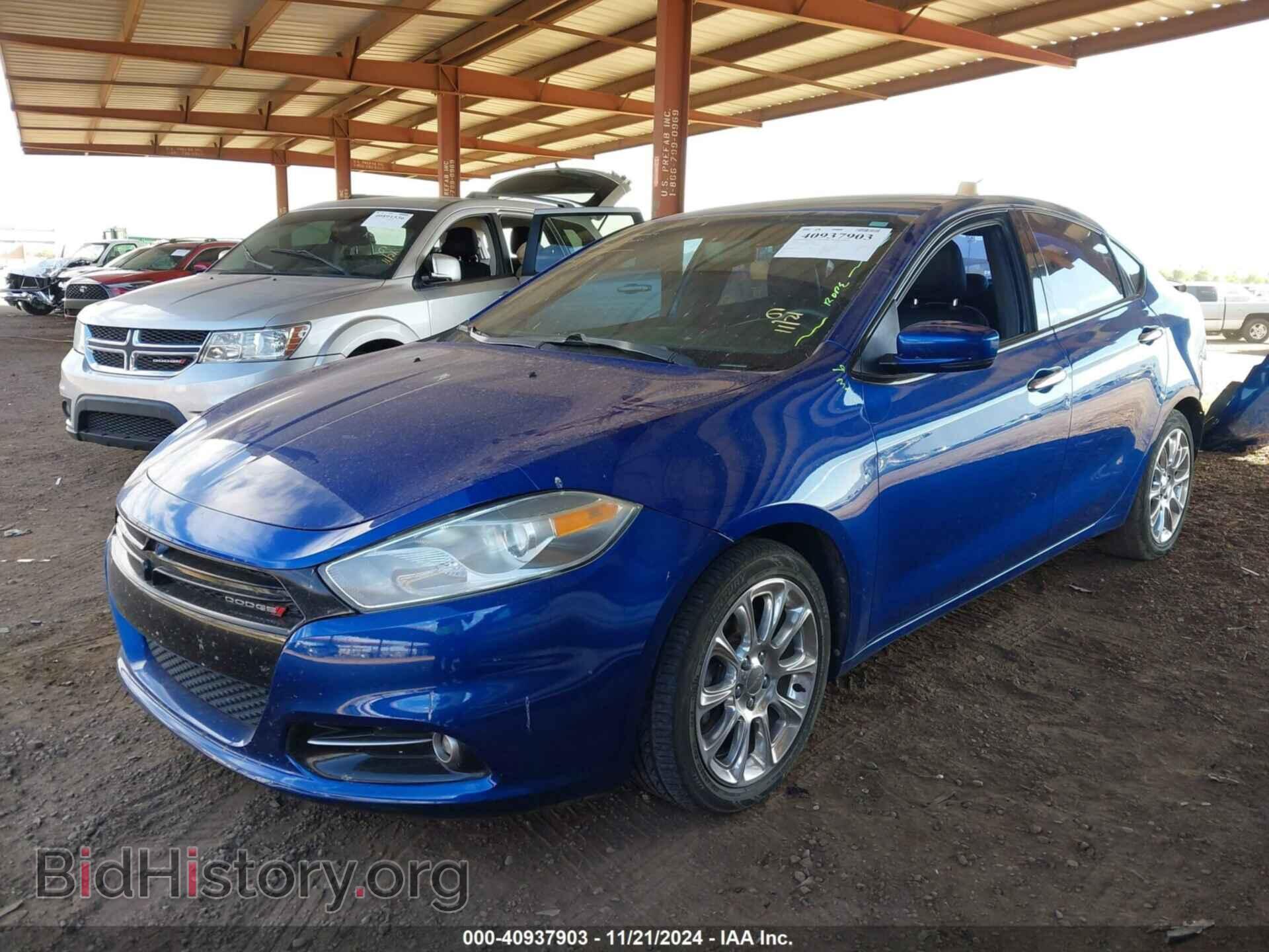 2013 DODGE DART - VIN: 1C3CDFCA8DD202399 - Фото 2