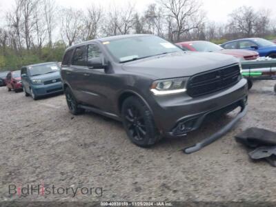 2017 Dodge DURANGO R/T AWD, gray — VIN 1C4SDJCT0HC855056, IAAI
