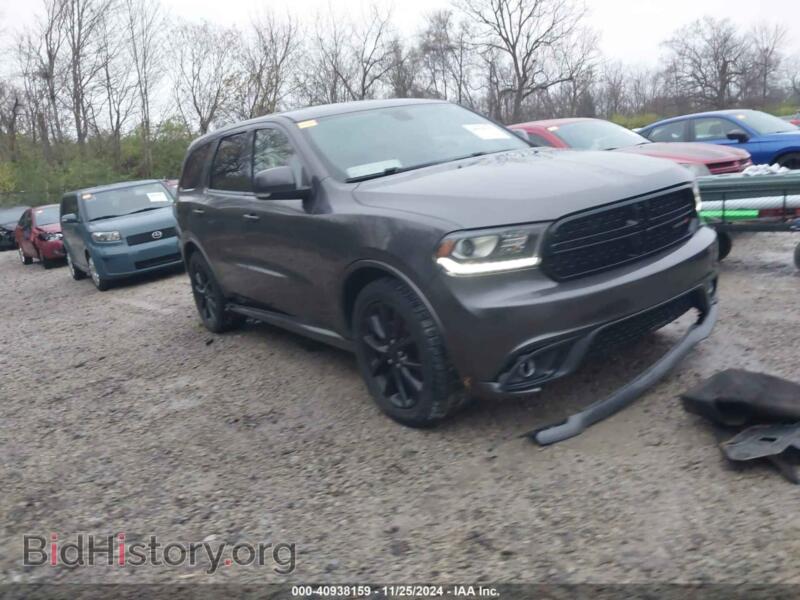 2017 Dodge DURANGO R/T AWD (VIN 1C4SDJCT0HC855056) — фото 1 из 18, IAAI, повреждение: передняя часть