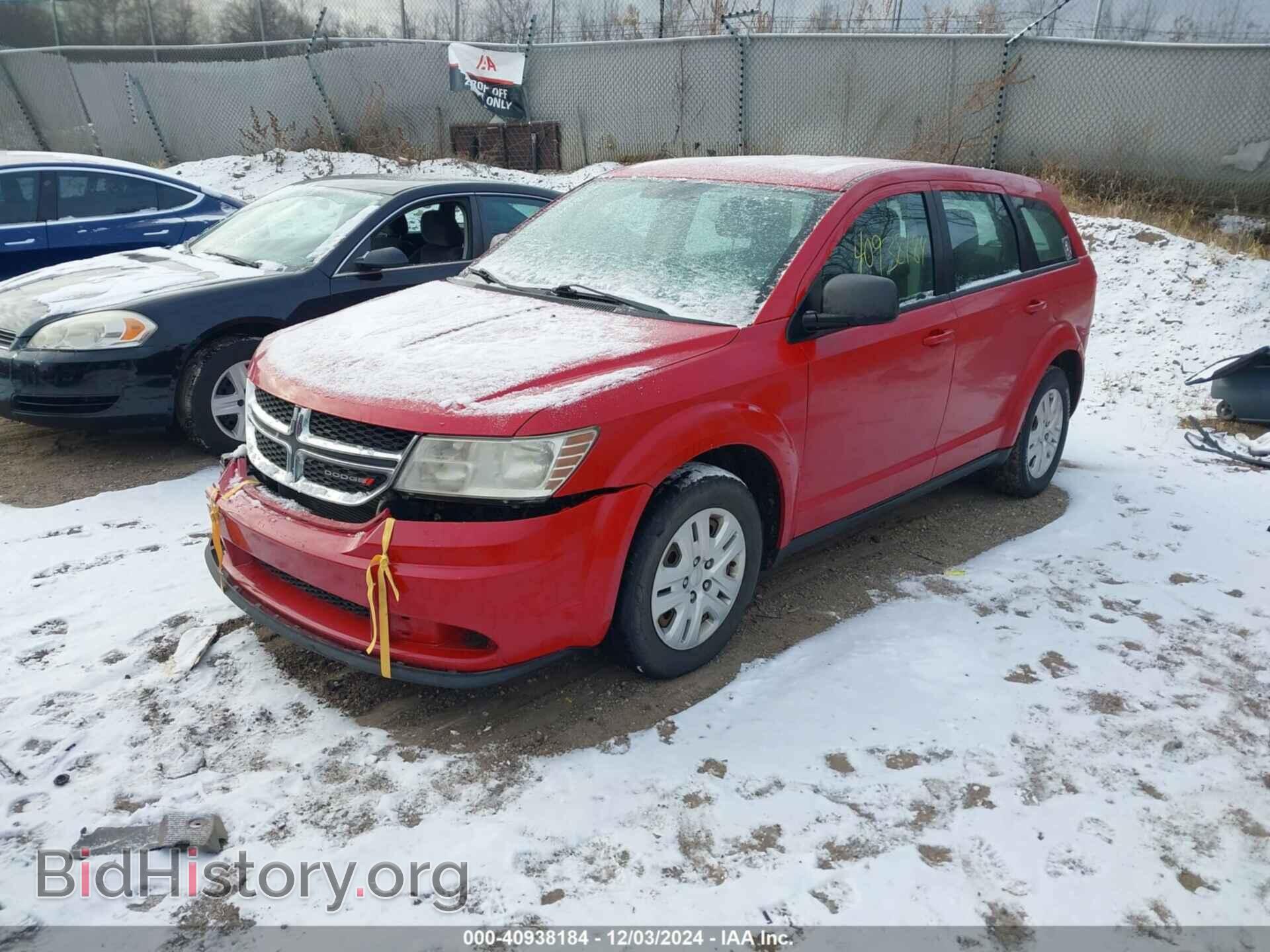 2014 DODGE JOURNEY - VIN: 3C4PDCAB0ET276872 - Фото 2