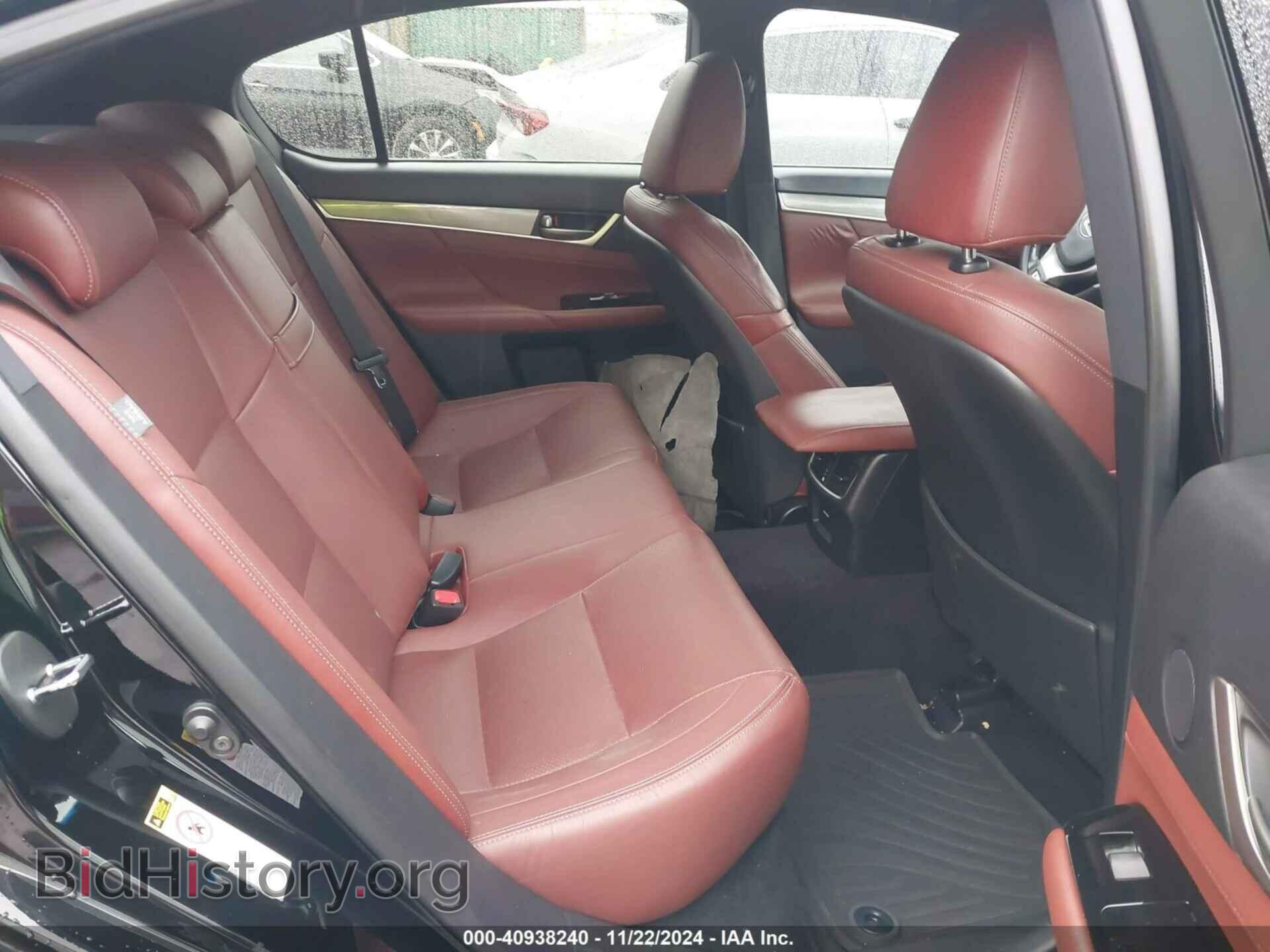 2013 LEXUS GS - VIN: JTHCE1BL2D5003128 - Фото 8