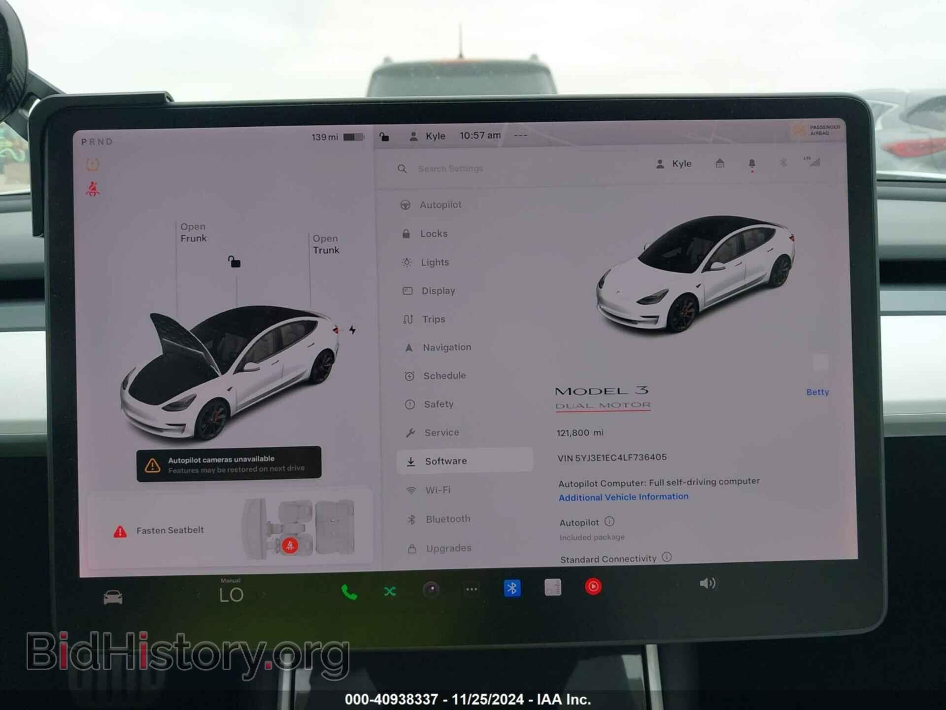 2020 TESLA MODEL 3 - VIN: 5YJ3E1EC4LF736405 - Фото 18