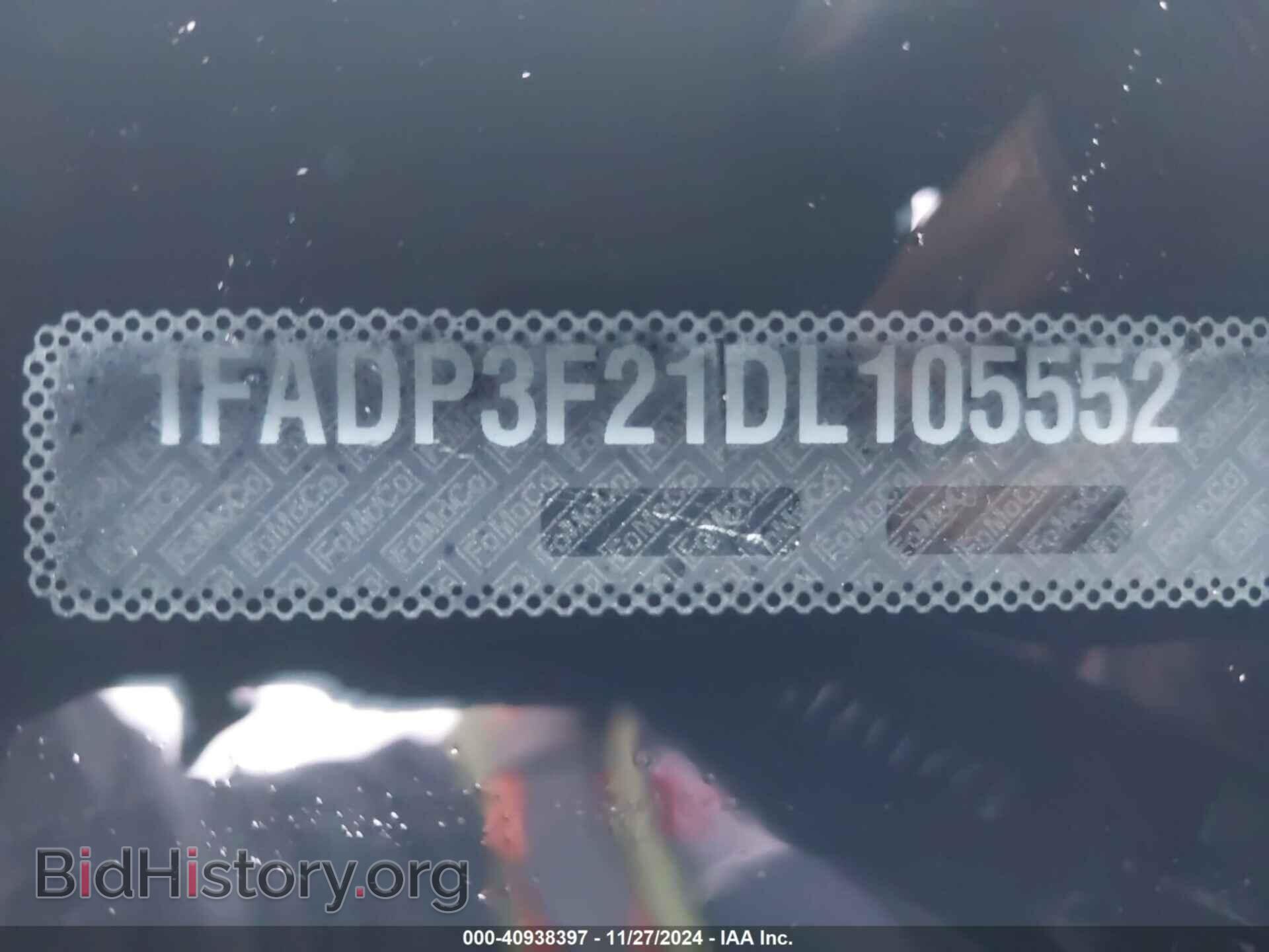 2013 FORD FOCUS - VIN: 1FADP3F21DL105552 - Фото 9