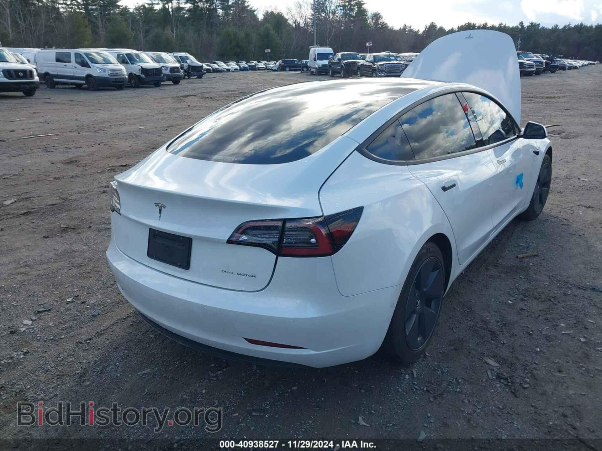 2022 TESLA MODEL 3 - VIN: 5YJ3E1EB5NF180597 - Фото 4