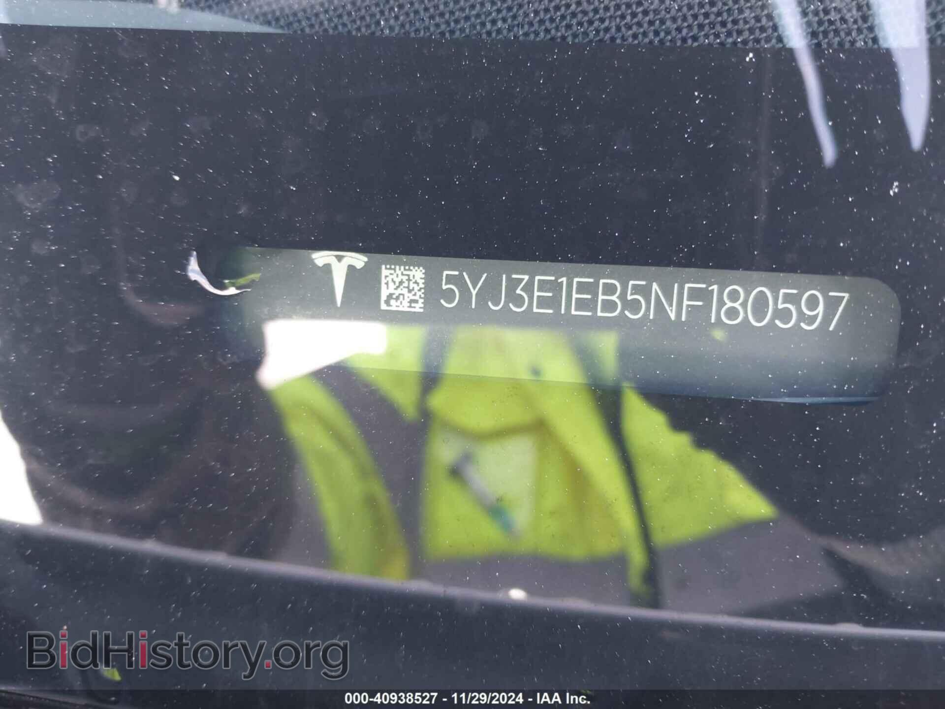 2022 TESLA MODEL 3 - VIN: 5YJ3E1EB5NF180597 - Фото 9