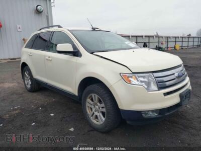 2007 Ford EDGE SEL, cream — VIN 2FMDK38C87BB00380, IAAI