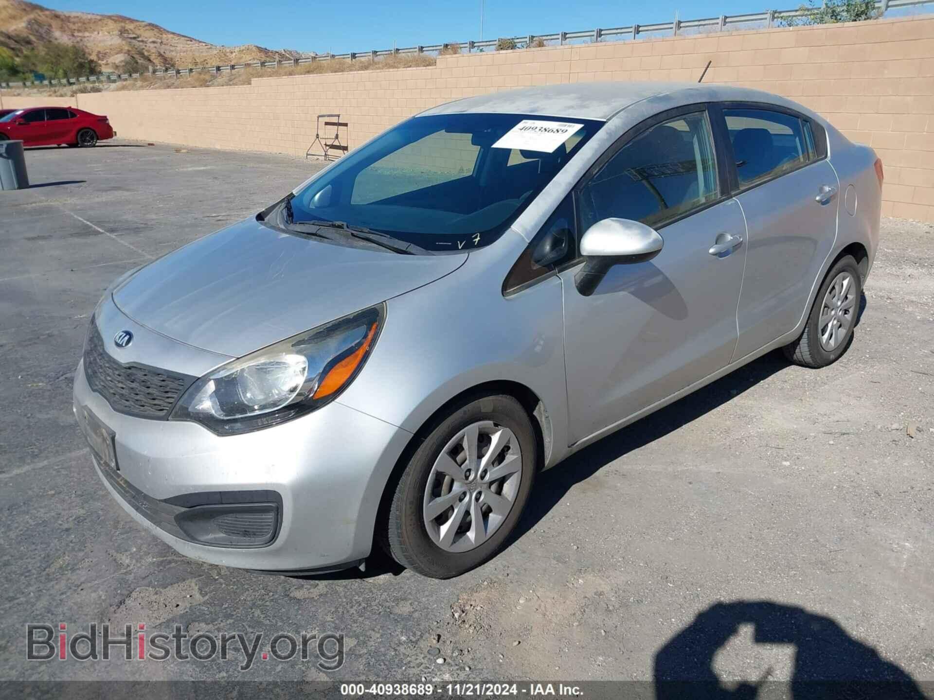 2015 KIA RIO - VIN: KNADM4A36F6484832 - Фото 2
