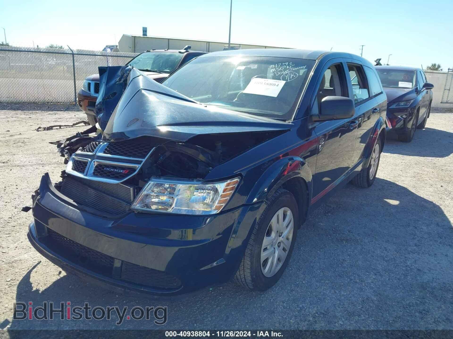 2014 DODGE JOURNEY - VIN: 3C4PDCAB6ET150709 - Photo 2