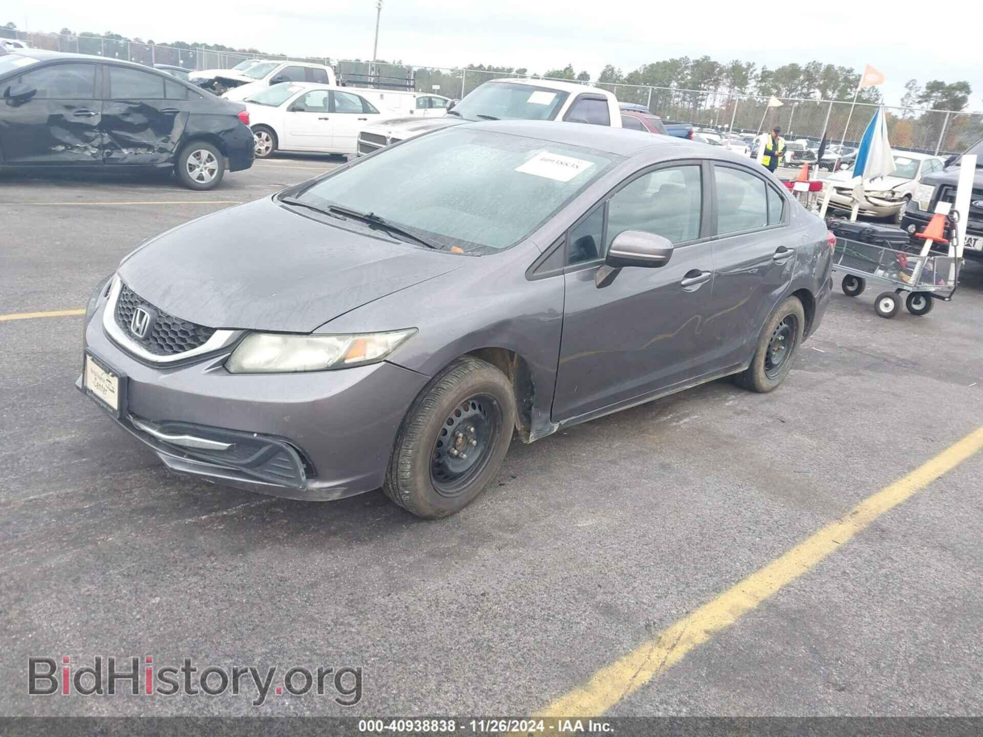 2015 HONDA CIVIC - VIN: 19XFB2F58FE268071 - Фото 2