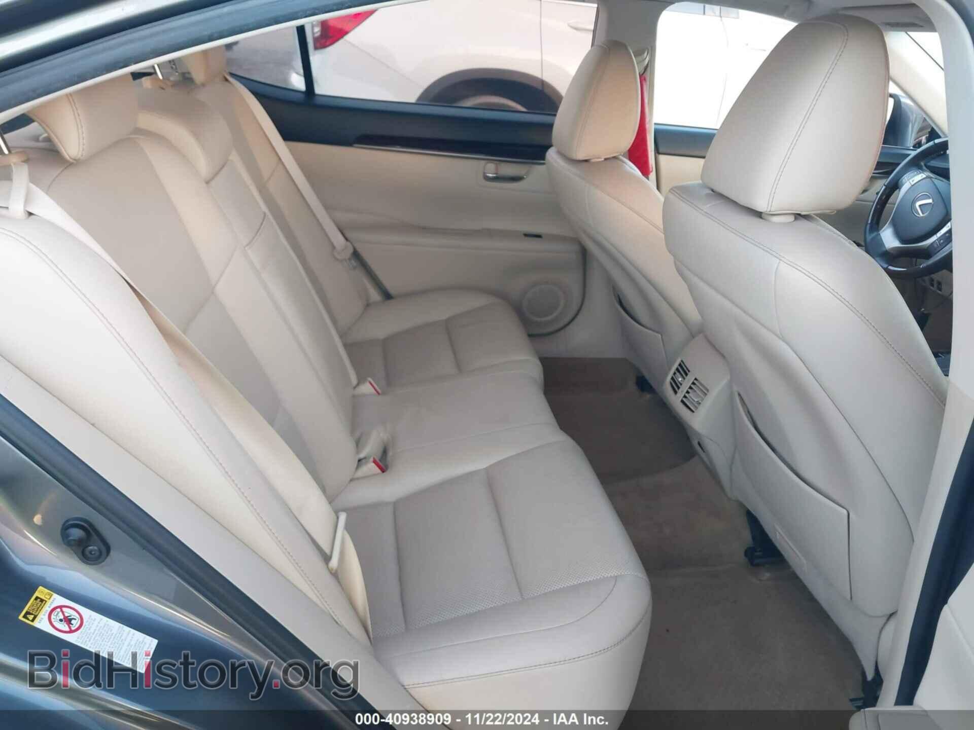 2013 LEXUS ES 350 - VIN: JTHBK1GG0D2018504 - Фото 8