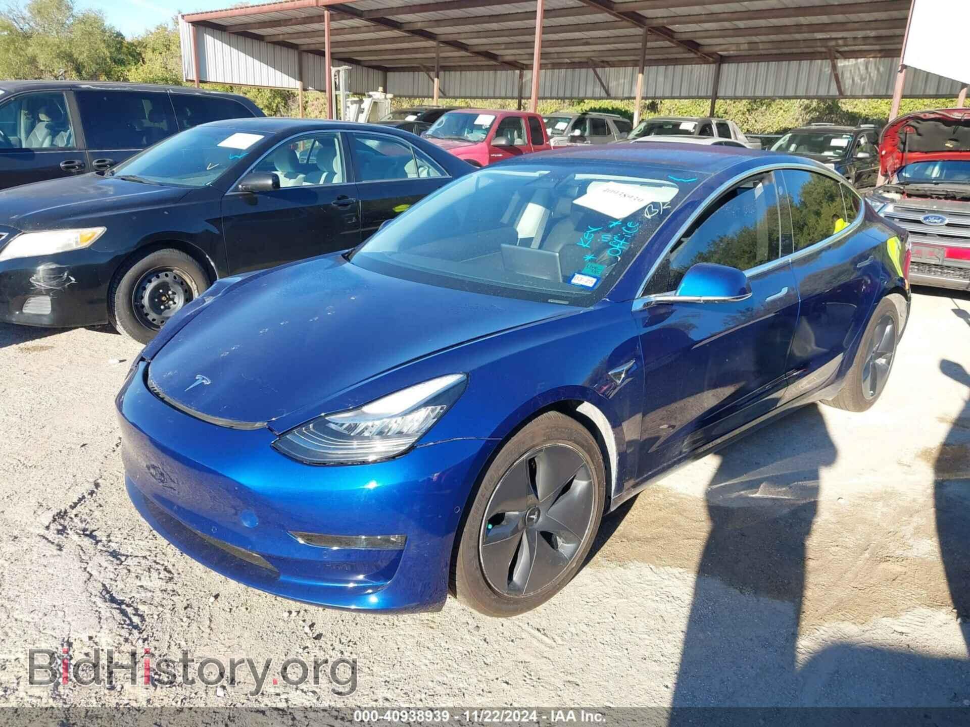 2019 TESLA MODEL 3 - VIN: 5YJ3E1EA4KF299521 - Фото 2