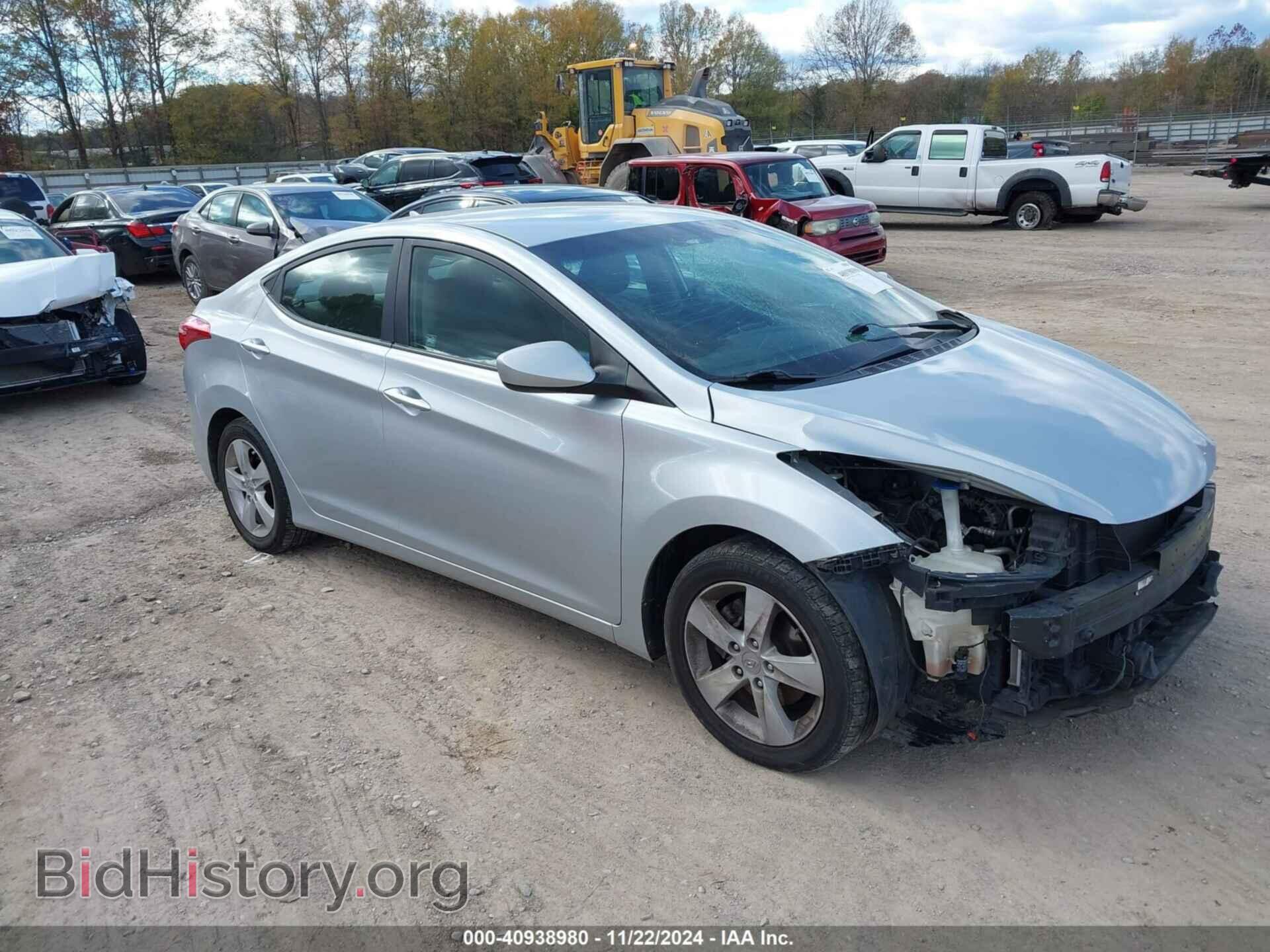 Photo 5NPDH4AE8CH126948 - HYUNDAI ELANTRA 2012