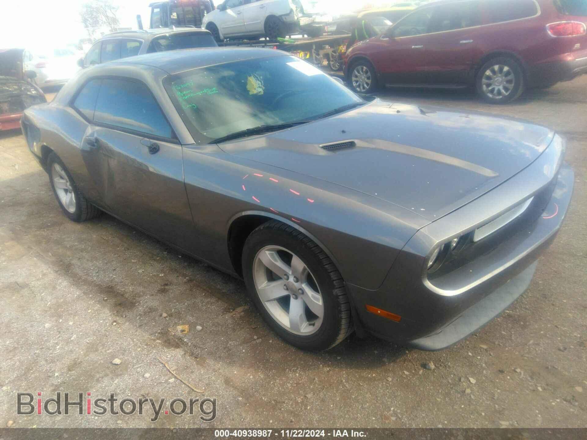 Photo 2C3CDYAG9CH155453 - DODGE CHALLENGER 2012