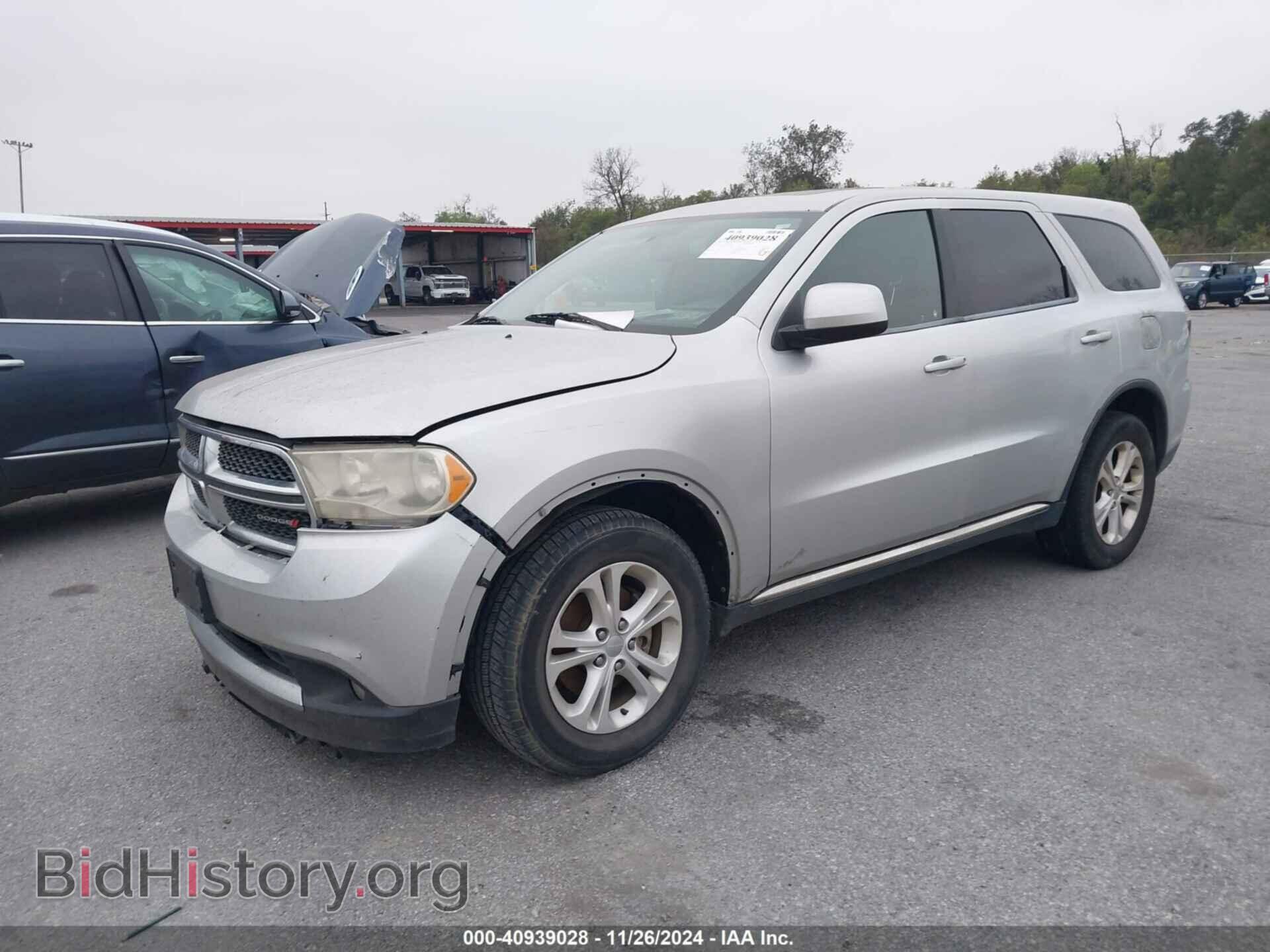 2013 DODGE DURANGO - VIN: 1C4RDHAGXDC571943 - Фото 2