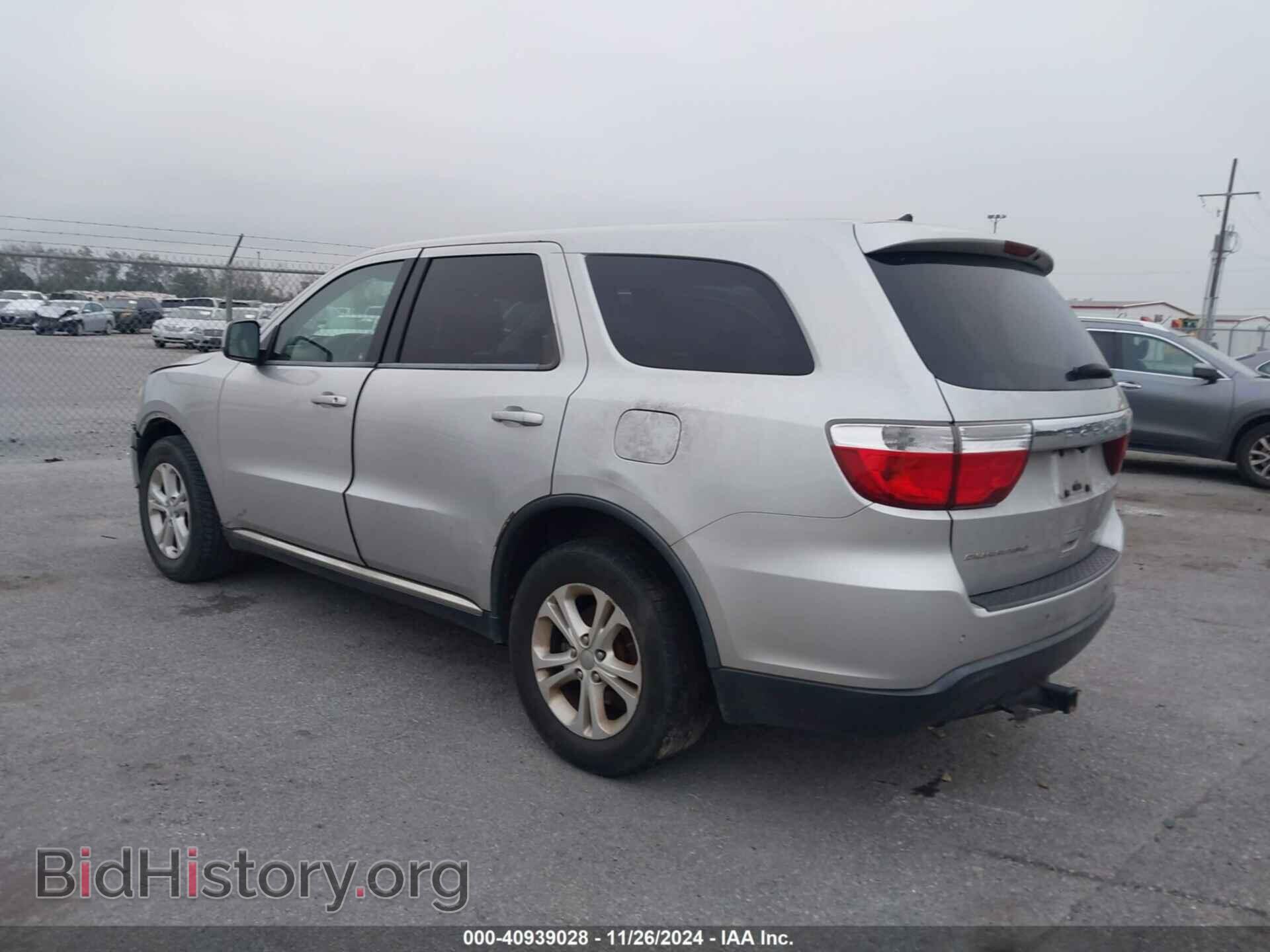 2013 DODGE DURANGO - VIN: 1C4RDHAGXDC571943 - Фото 3