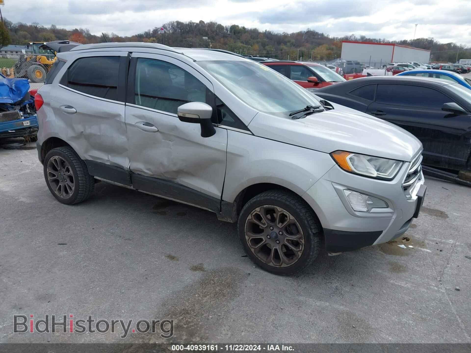 Photo MAJ6S3KL0KC259334 - FORD ECOSPORT 2019