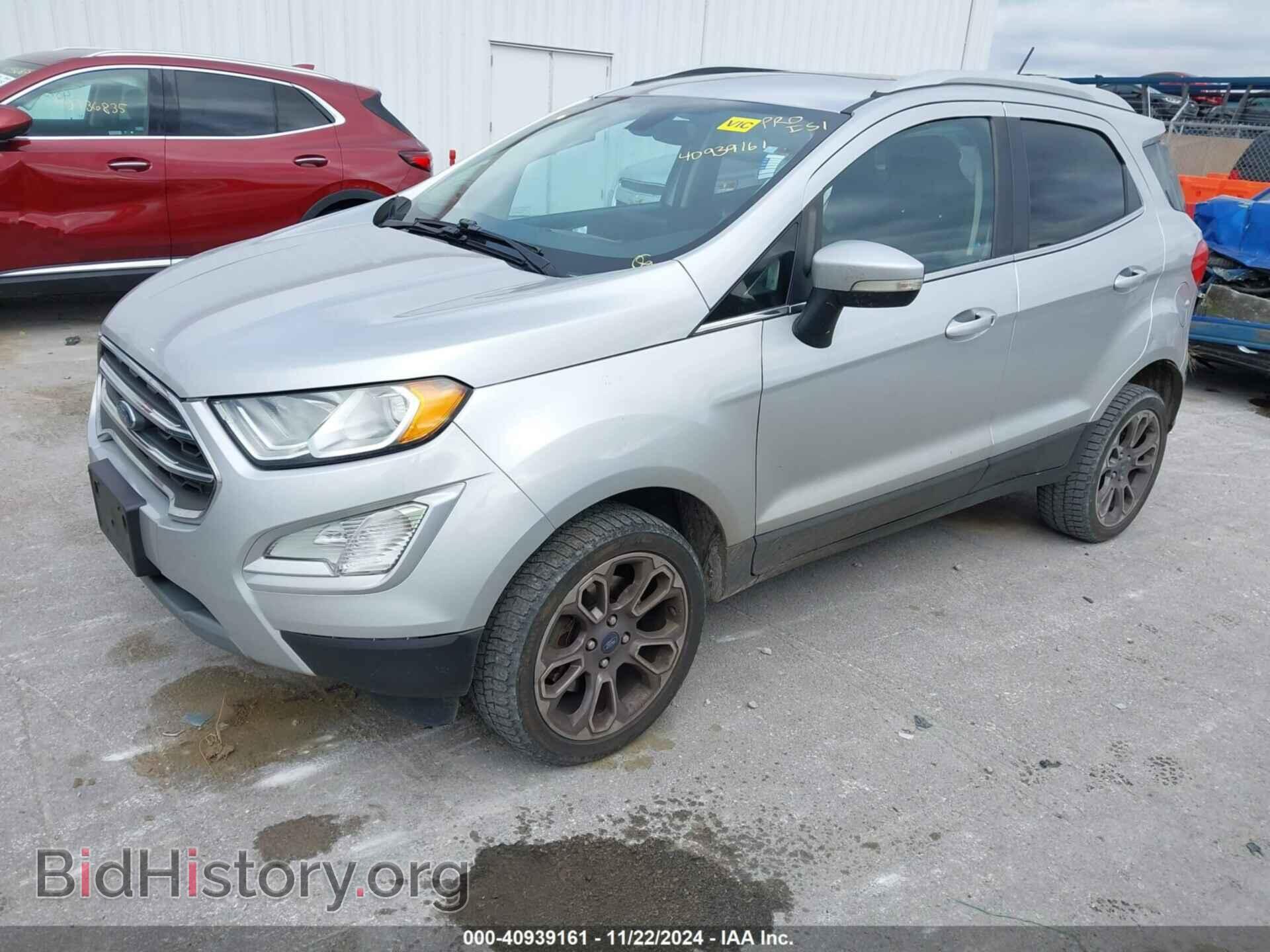 2019 FORD ECOSPORT - VIN: MAJ6S3KL0KC259334 - Фото 2