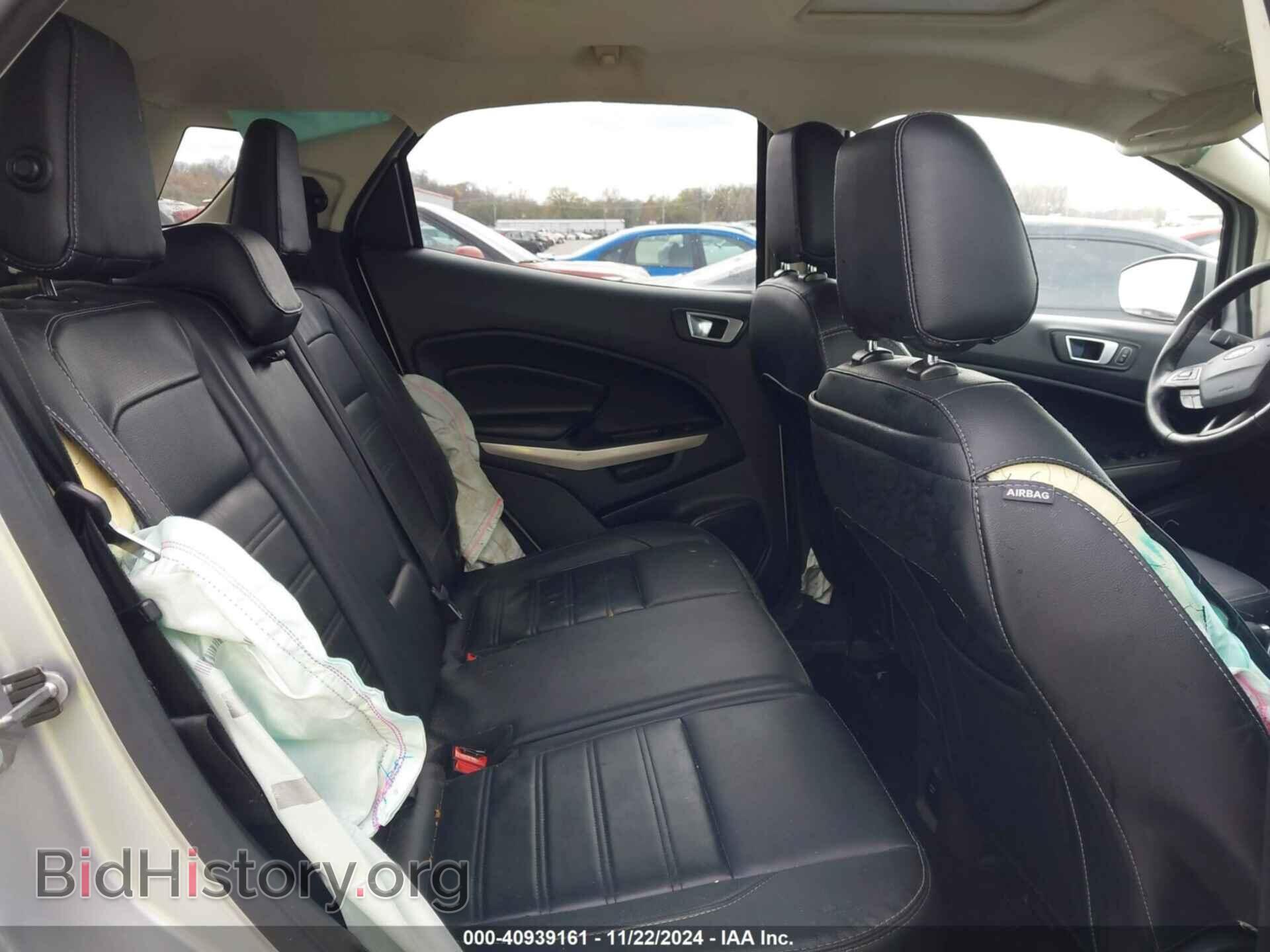 2019 FORD ECOSPORT - VIN: MAJ6S3KL0KC259334 - Фото 8