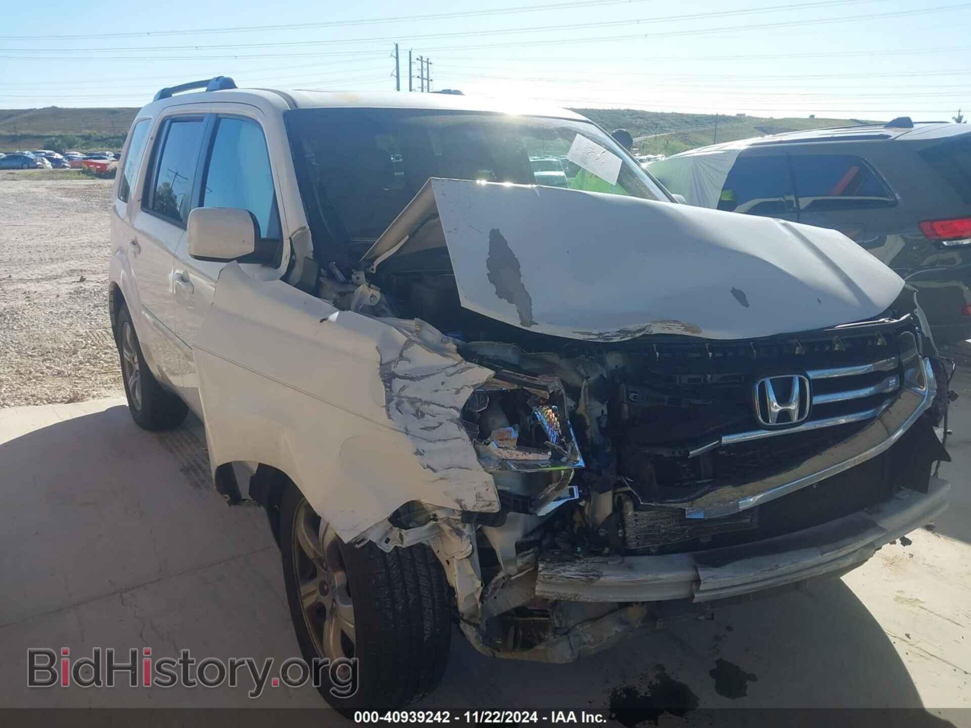 Фотография 5FNYF4H73CB043215 - HONDA PILOT 2012