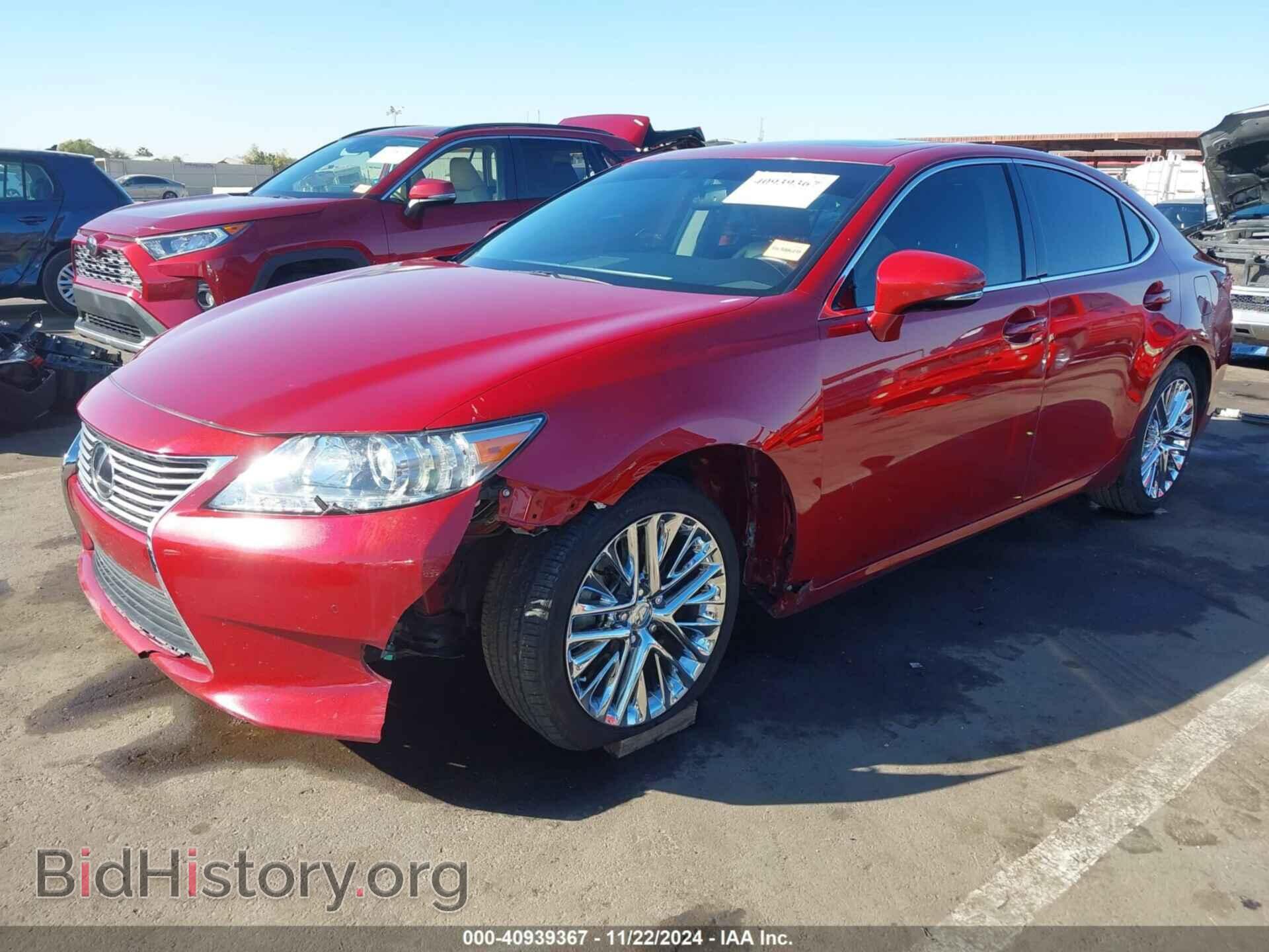 2015 LEXUS ES 350 - VIN: JTHBK1GG1F2204118 - Фото 2