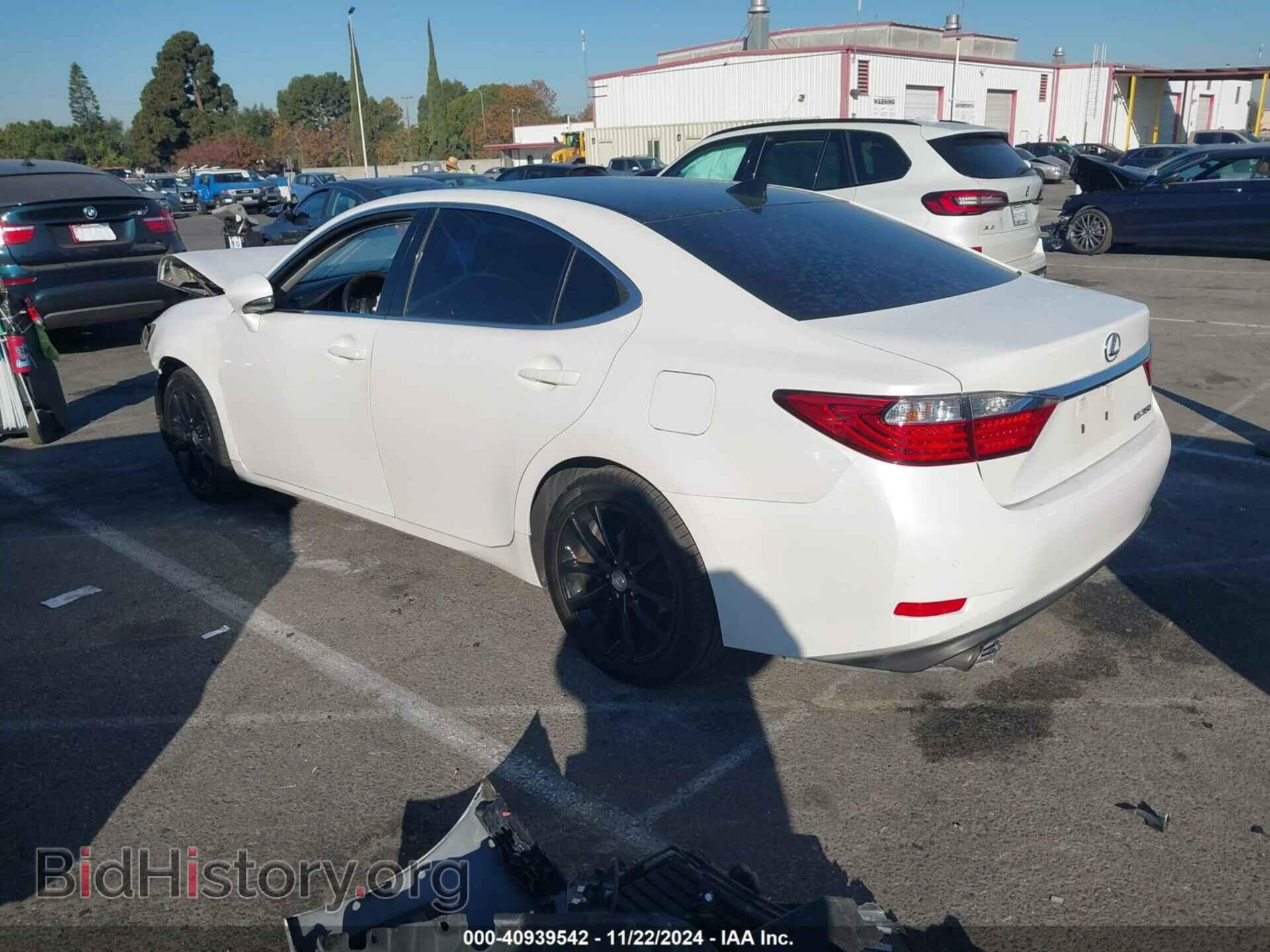 2015 LEXUS ES 350 - VIN: JTHBK1GG7F2198423 - Фото 3